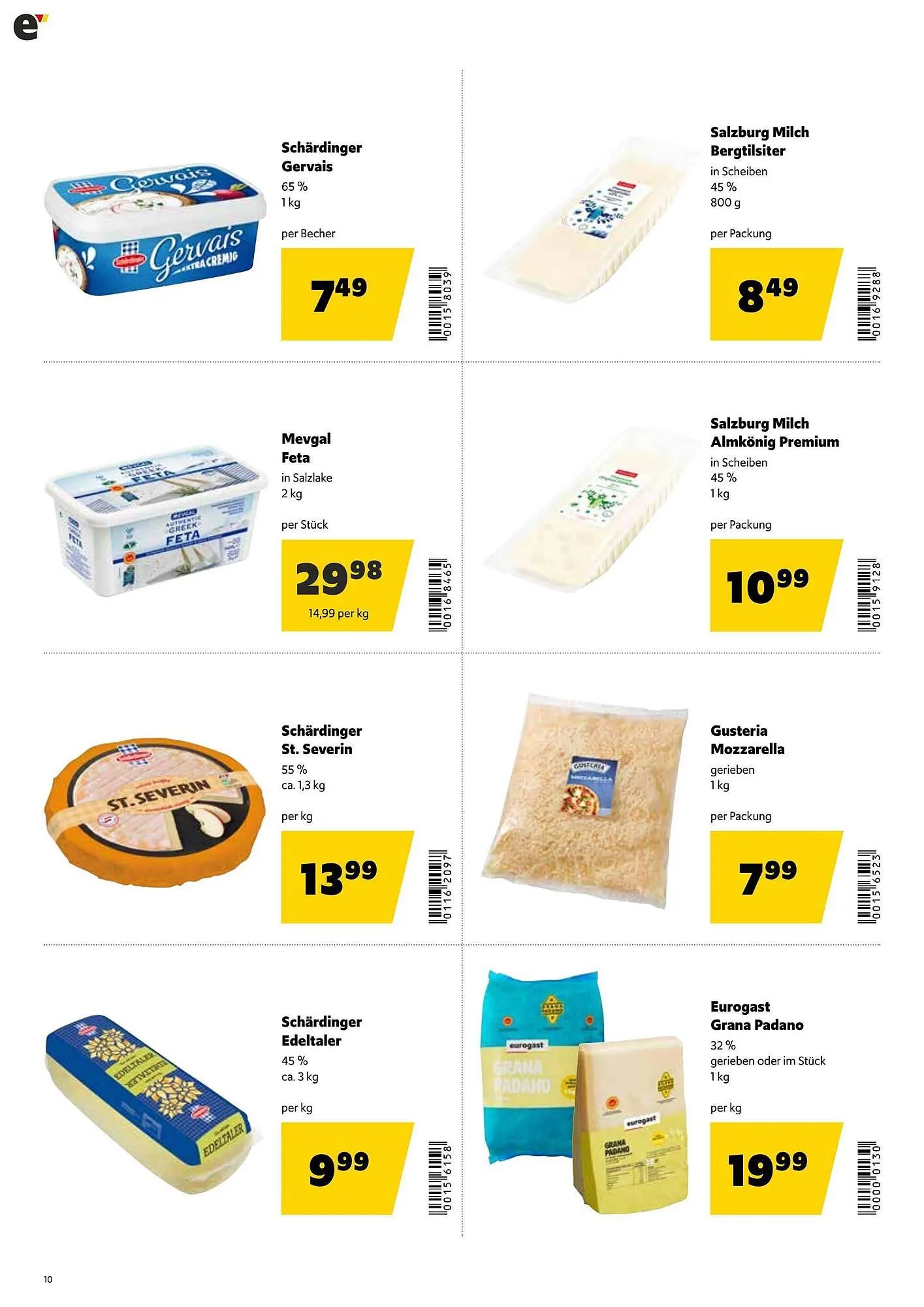 Eurogast Grissemann Flugblatt von 23. Februar bis 7. März 2026 - Flugblätt seite 10