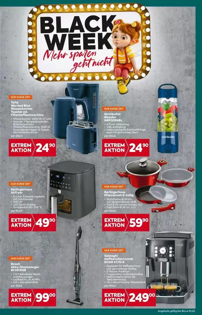 BILLA PLUS Flugblatt von 21. November bis 5. Dezember 2024 - Flugblätt seite 19