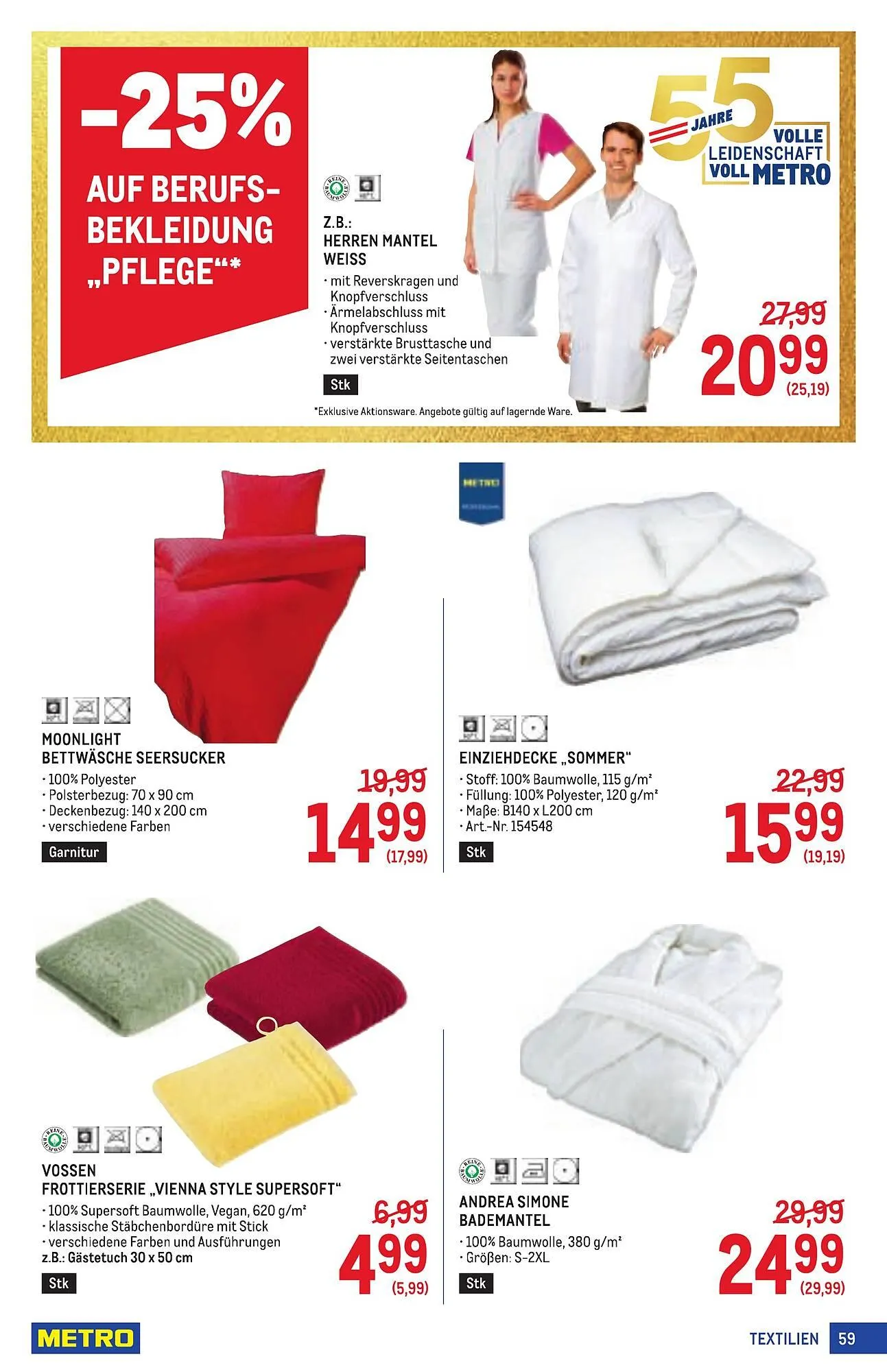 Metro Flugblatt von 2. April bis 15. April 2026 - Flugblätt seite  59