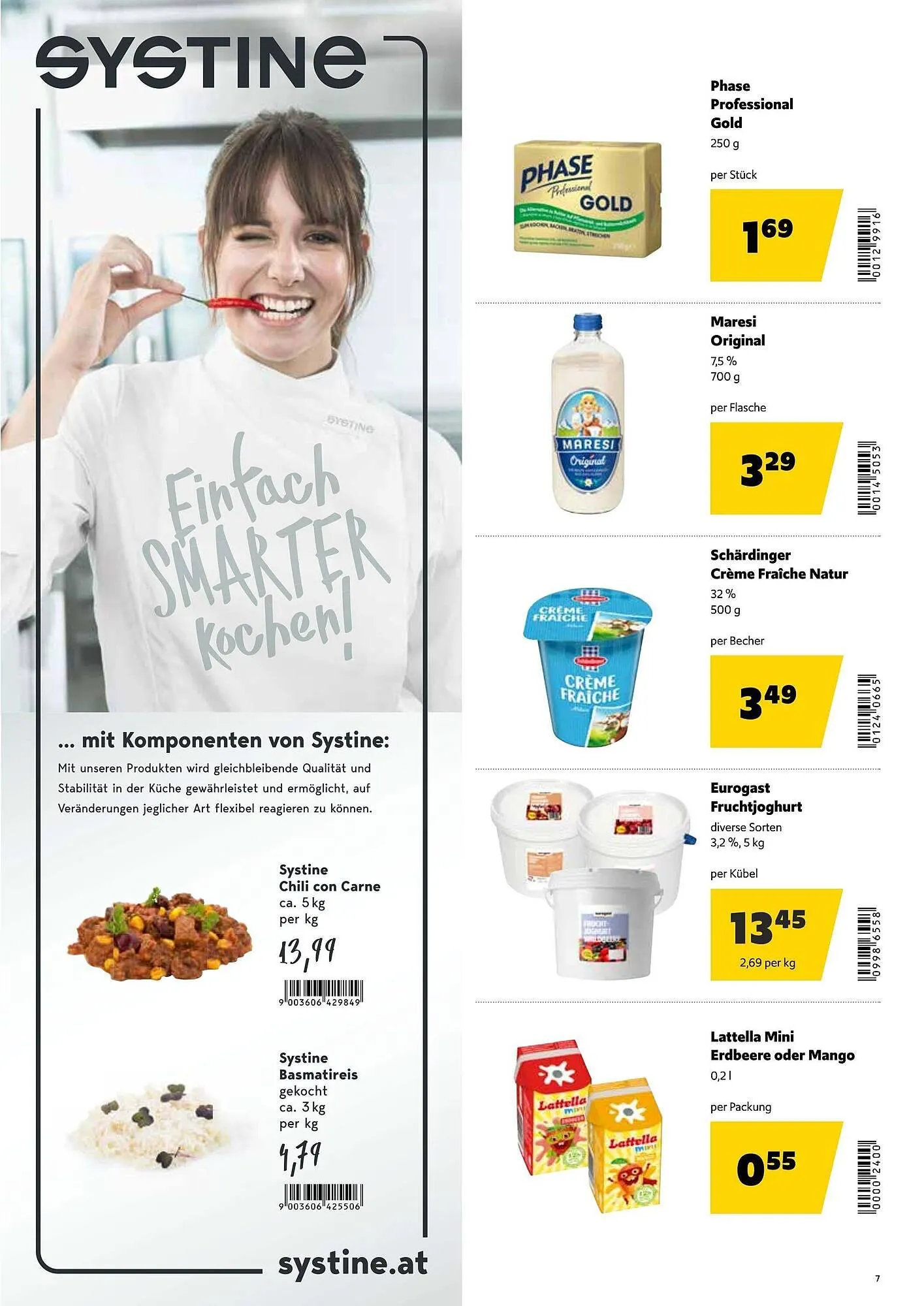 Eurogast Grissemann Flugblatt von 29. Dezember bis 10. Jänner 2026 - Flugblätt seite  7