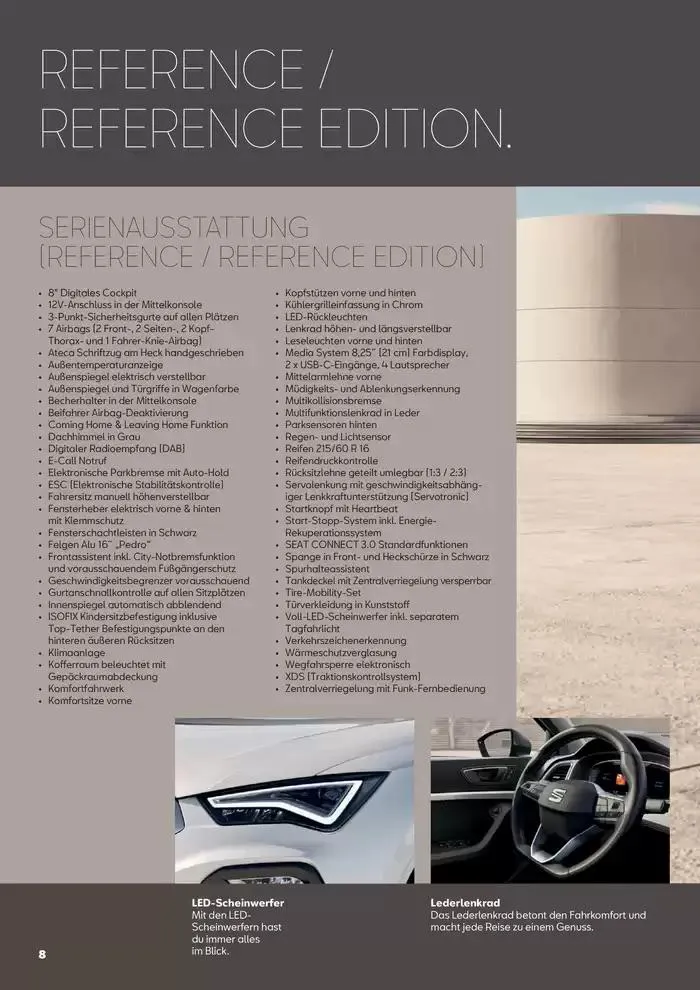 Seat Ateca von 4. Februar bis 26. Jänner 2026 - Flugblätt seite  8