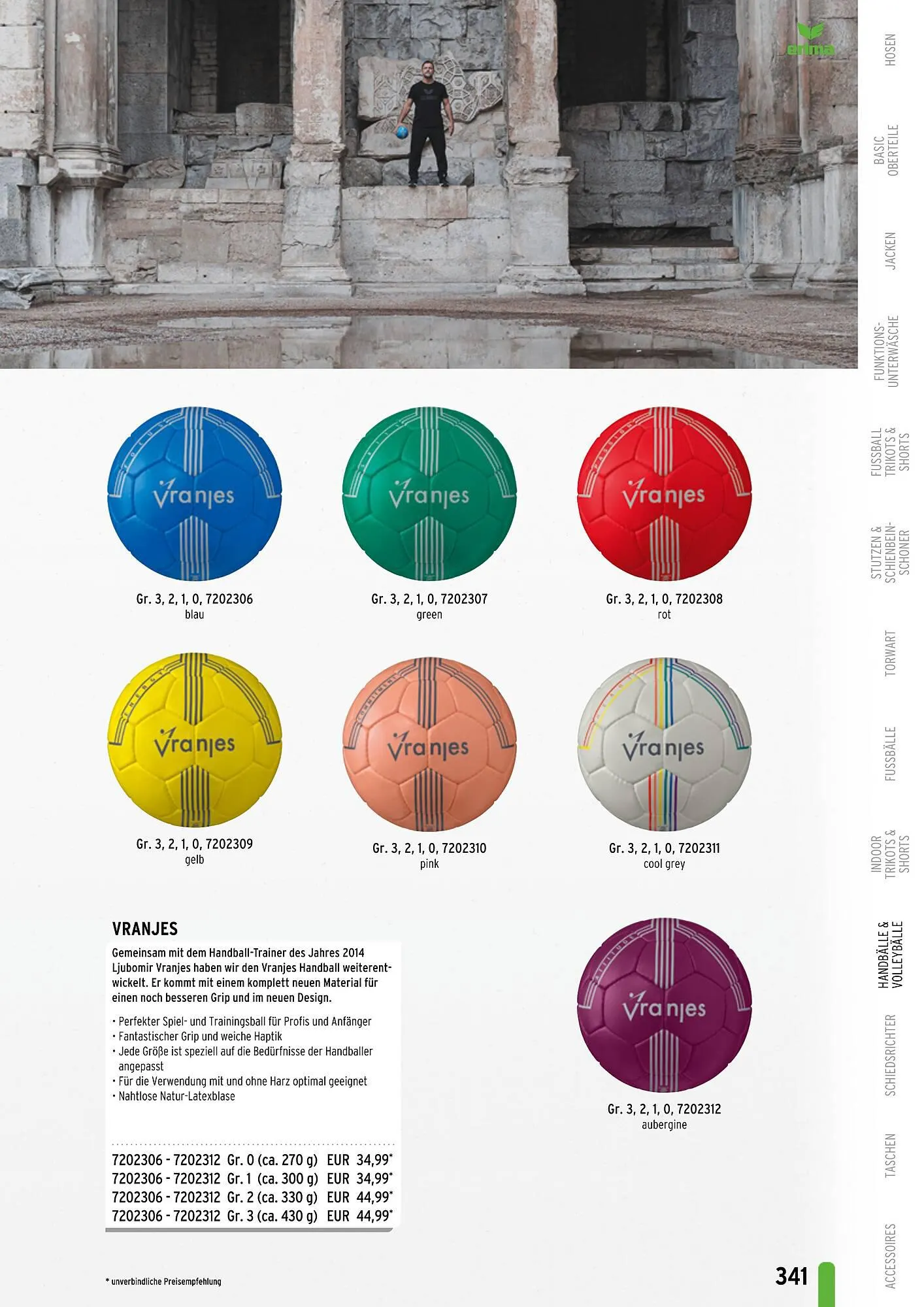 ERIMA Flugblatt von 2. Jänner bis 31. Dezember 2024 - Flugblätt seite  341