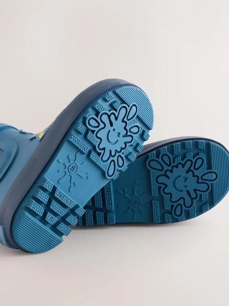 Paw Patrol, Blau - Warm gefütterte, knöchelhohe Gummistiefel