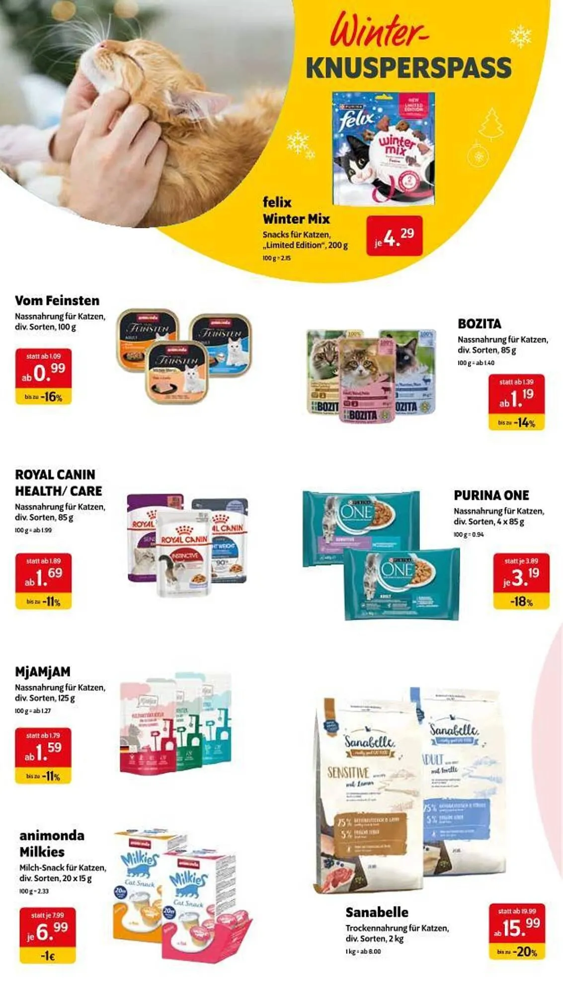 Das Futterhaus Flugblatt von 28. November bis 5. Dezember 2024 - Flugblätt seite 6