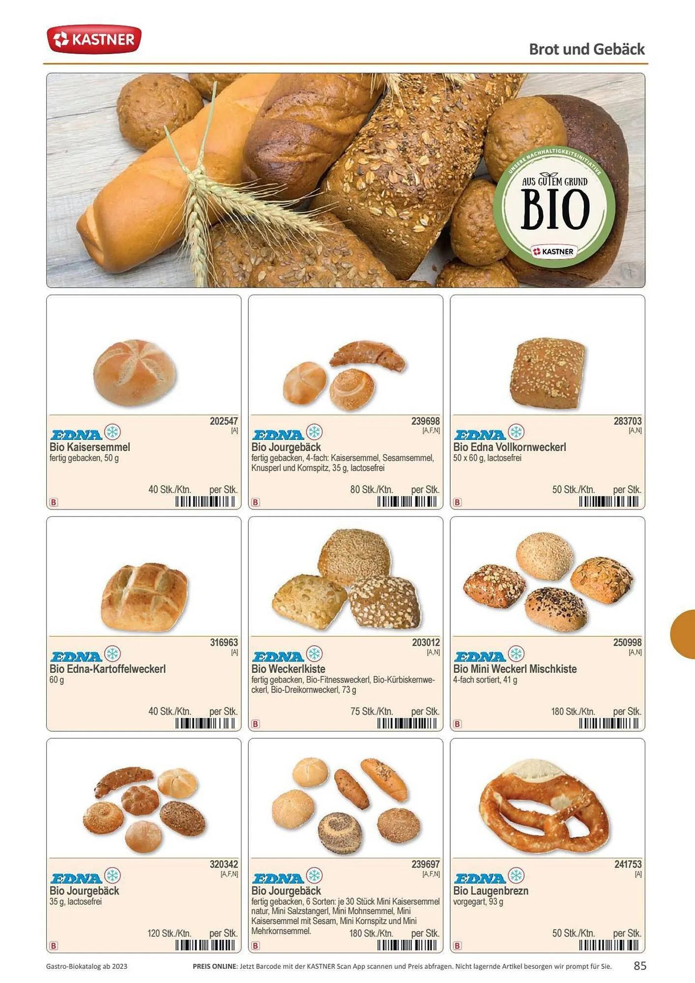 Kastner Flugblatt von 15. September bis 30. Dezember 2023 - Flugblätt seite 87