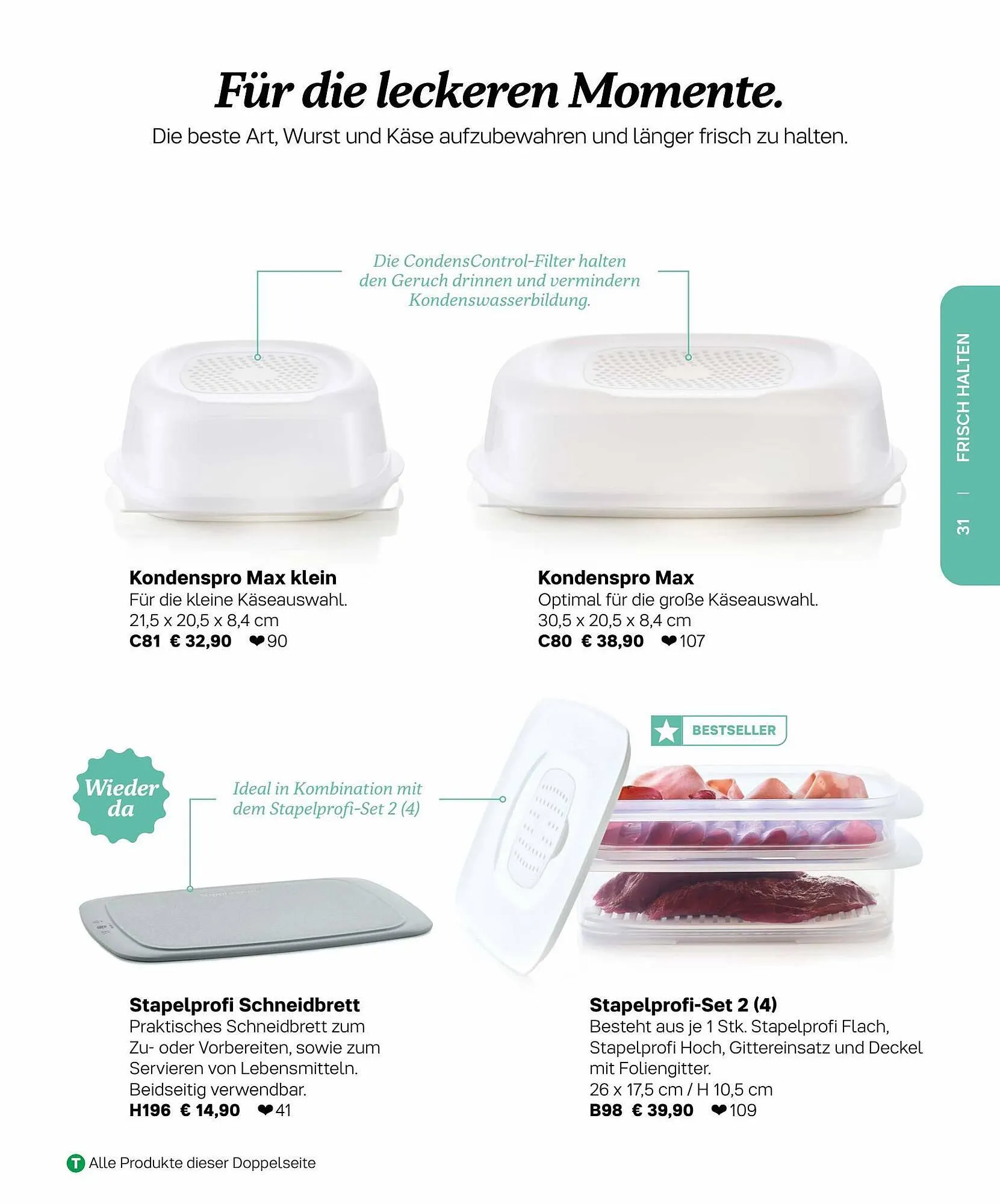 Tupperware Flugblatt von 6. März bis 31. August 2023 - Flugblätt seite  31