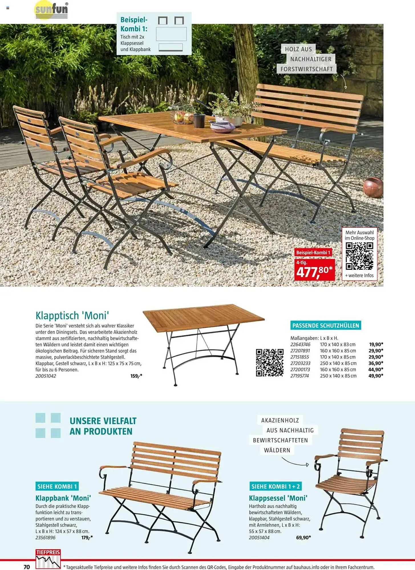 Bauhaus Flugblatt von 4. März bis 4. Jänner 2026 - Flugblätt seite  70