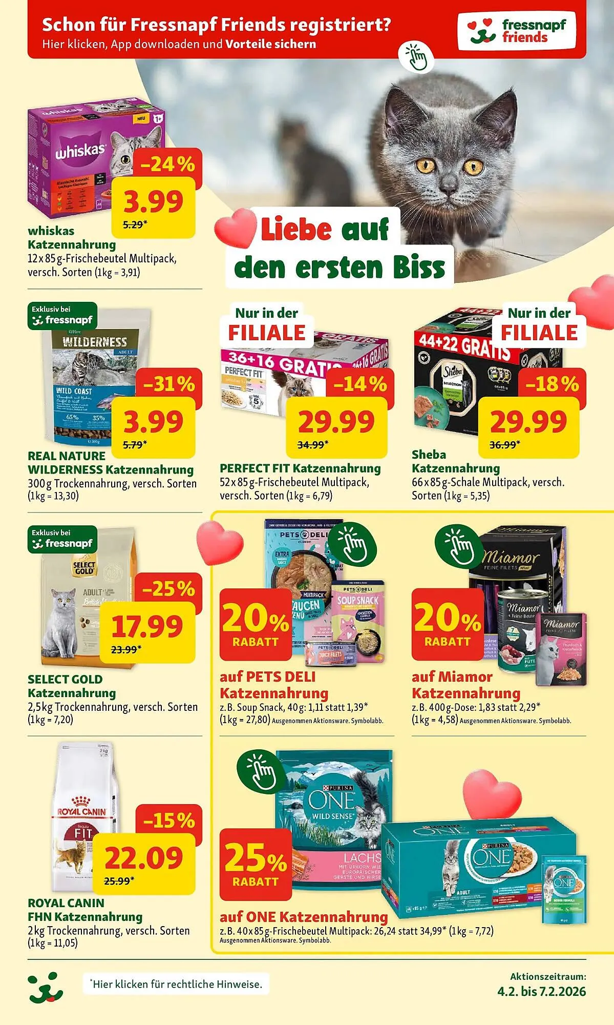 Fressnapf Flugblatt von 4. Februar bis 7. Februar 2026 - Flugblätt seite  5