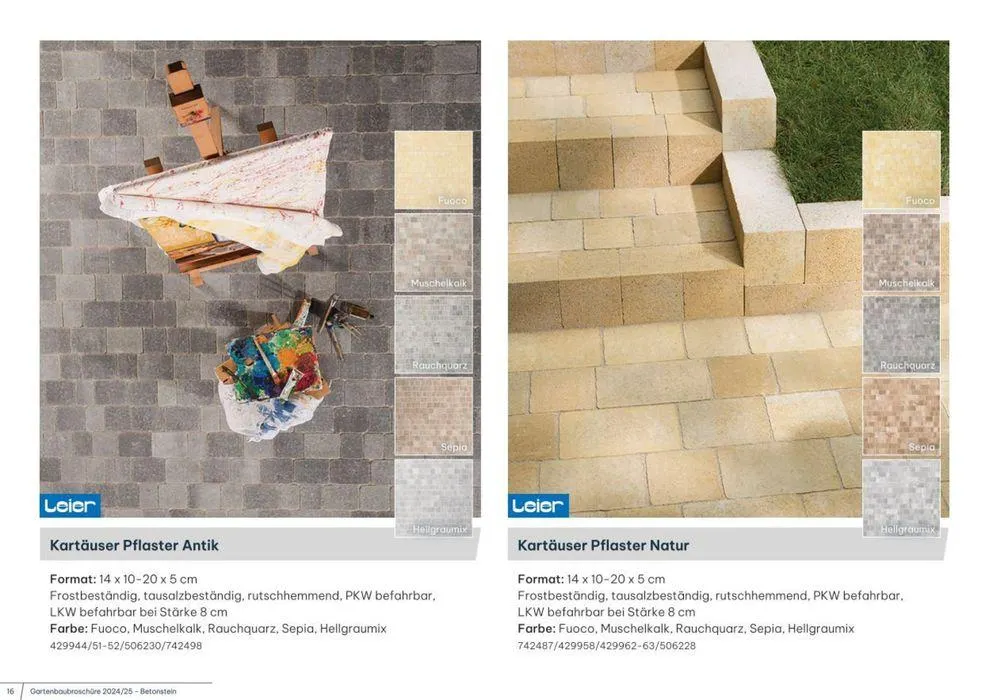 Gartenbau von 5. Juni bis 31. Dezember 2025 - Flugblätt seite 16