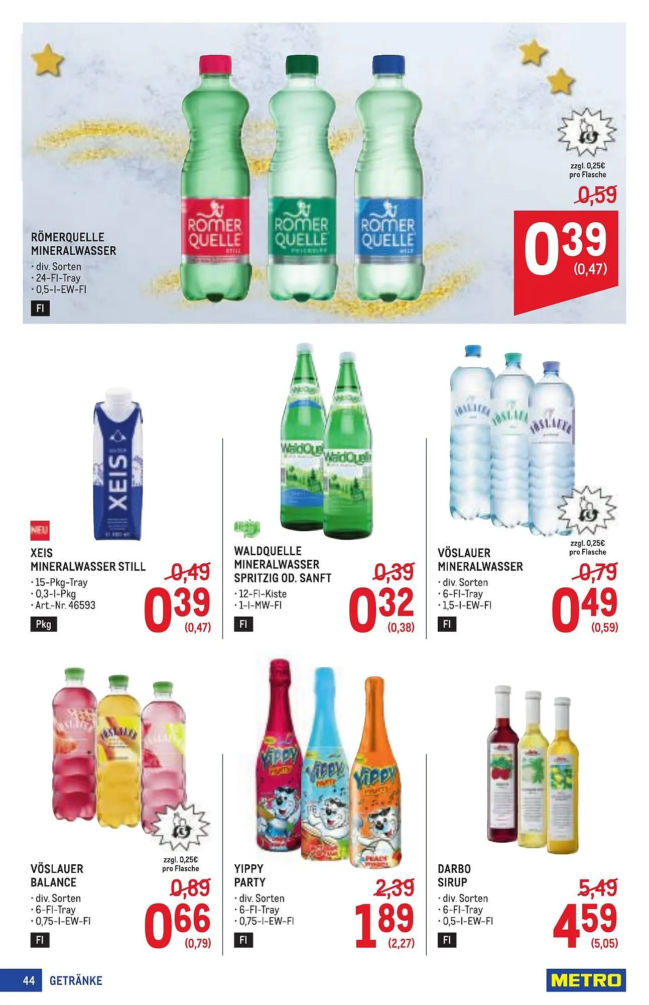 Metro Flugblatt von 11. Dezember bis 7. Jänner 2026 - Flugblätt seite  44