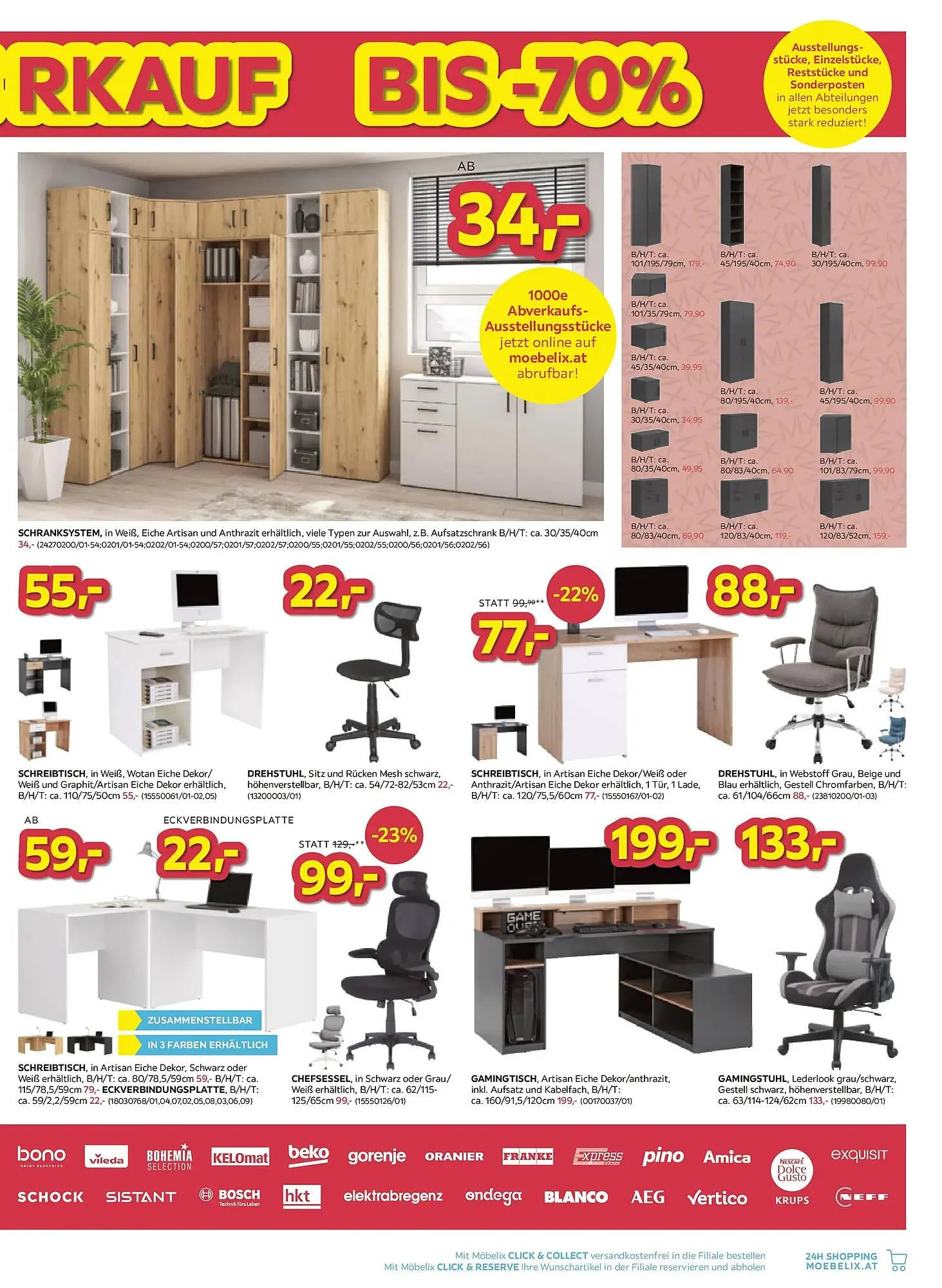 Möbelix Prospekt von 22. Dezember bis 5. Jänner 2026 - Flugblätt seite  17