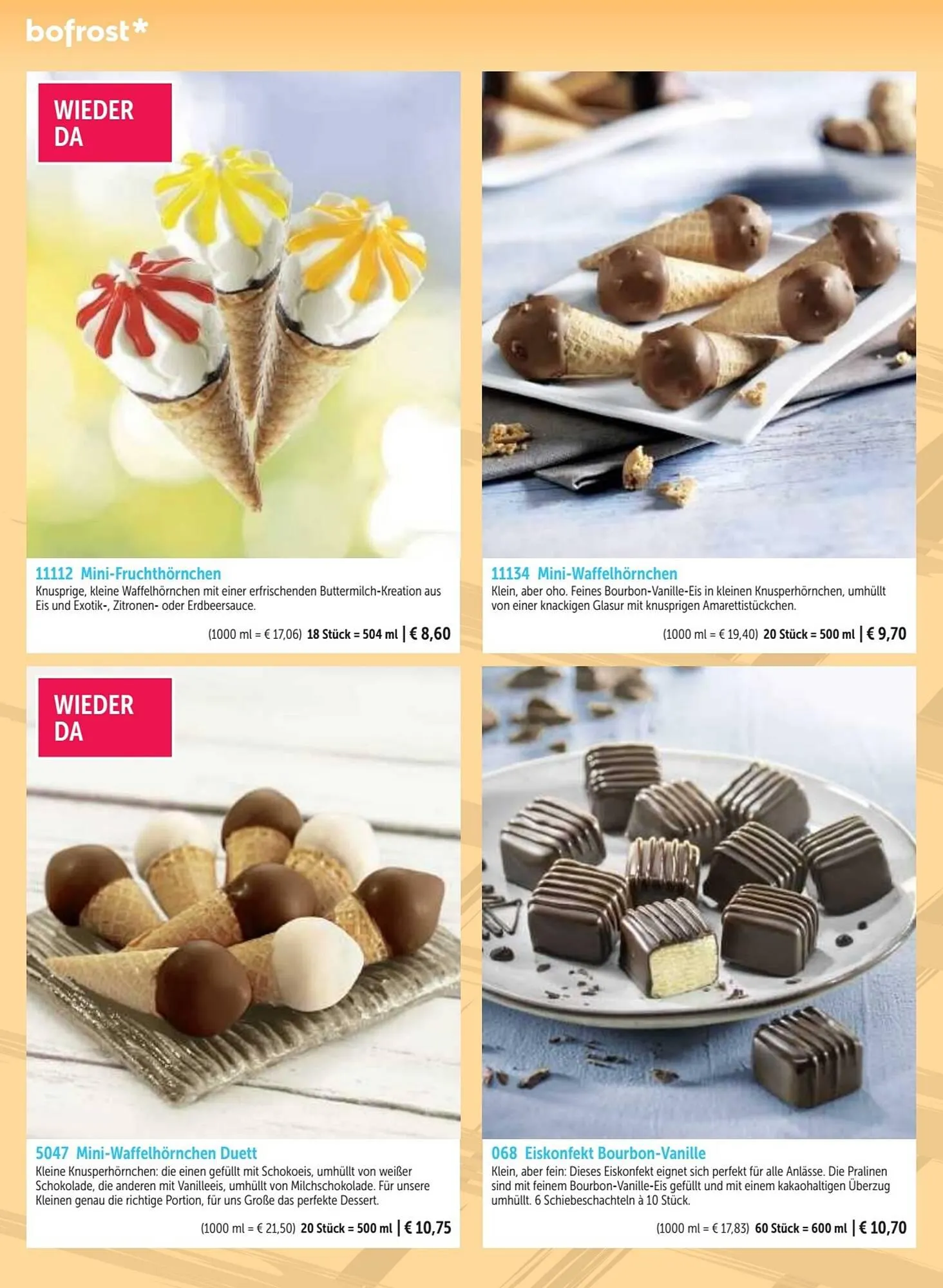 Bofrost Flugblatt von 1. März bis 31. August 2023 - Flugblätt seite  20