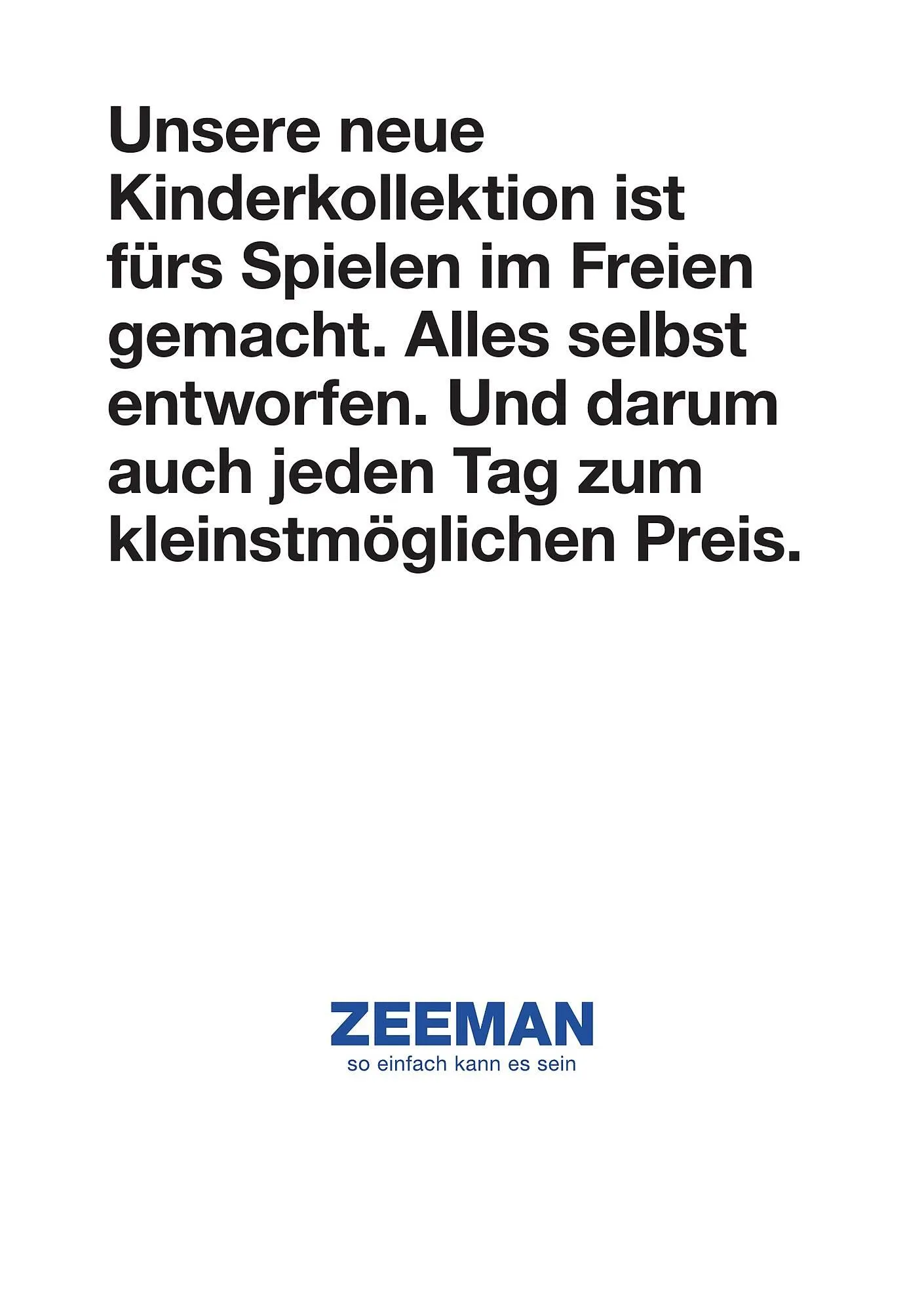 Zeeman Prospekt von 21. März bis 3. April 2026 - Flugblätt seite  2