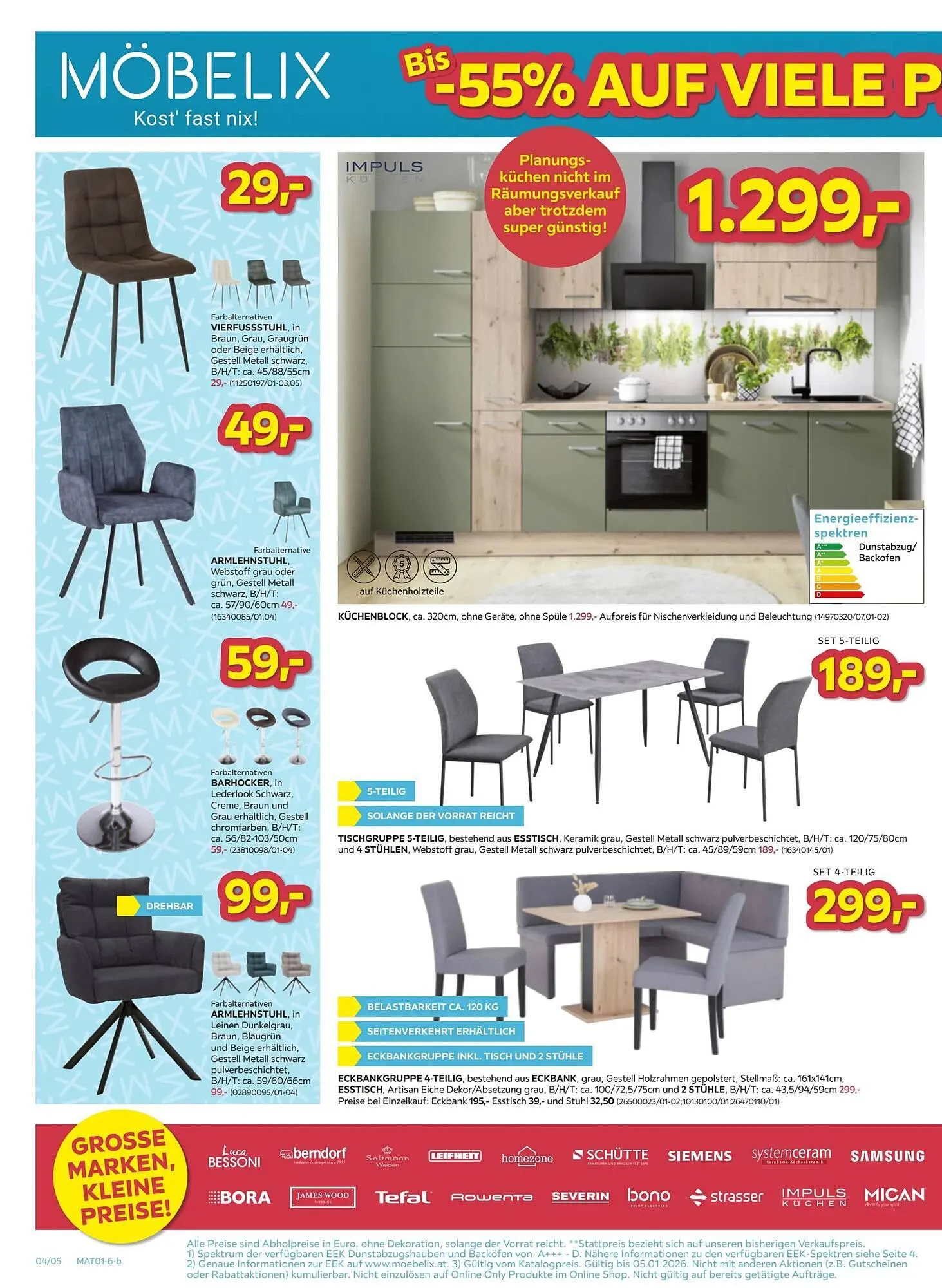 Möbelix Prospekt von 30. Dezember bis 11. Jänner 2026 - Flugblätt seite  4