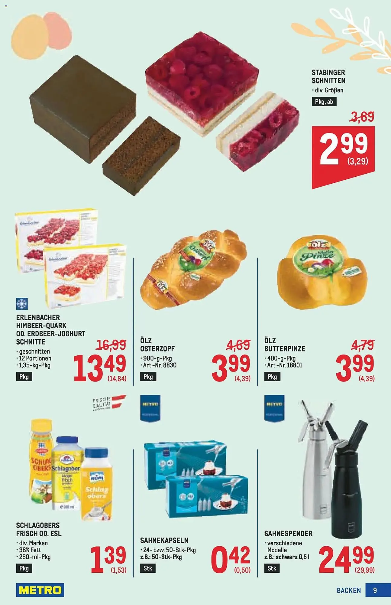 Metro Flugblatt von 19. März bis 4. April 2026 - Flugblätt seite  9