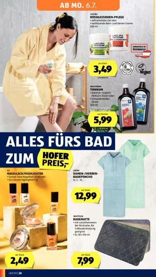 Hofer Flugblatt von 3. Juli bis 9. Juli 2026 - Flugblätt seite 26