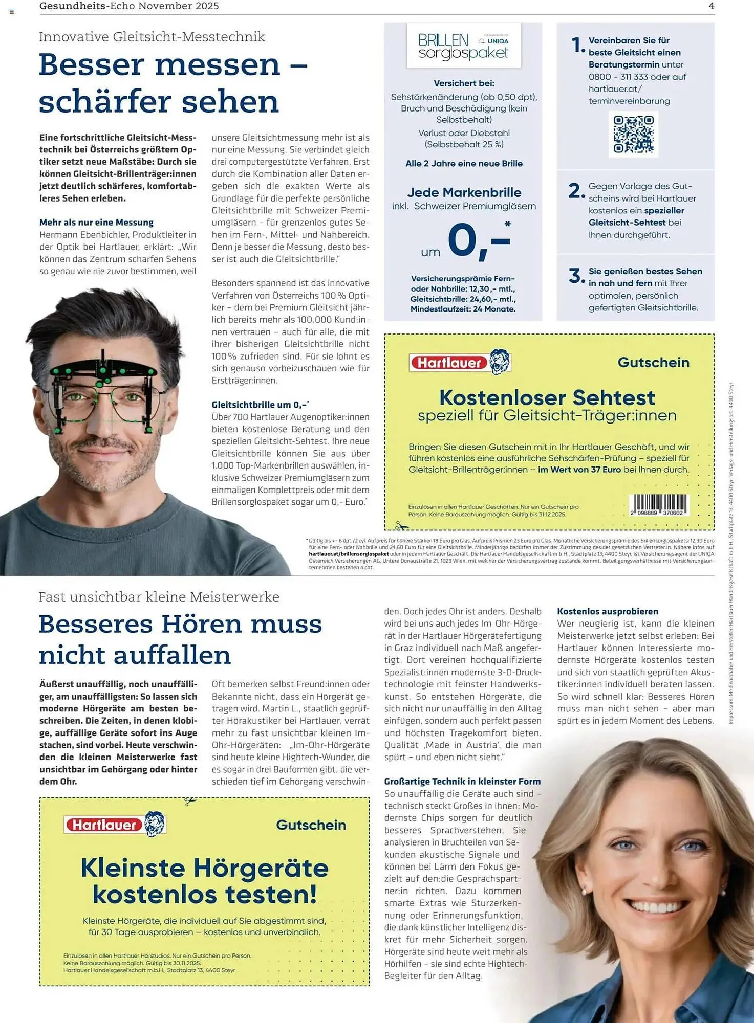 Hartlauer Flugblatt von 1. November bis 30. November 2025 - Flugblätt seite  4