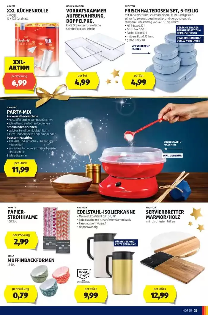 Blättern Sie online im HOFER Flugblatt von 27. November bis 11. Dezember 2024 - Flugblätt seite 39