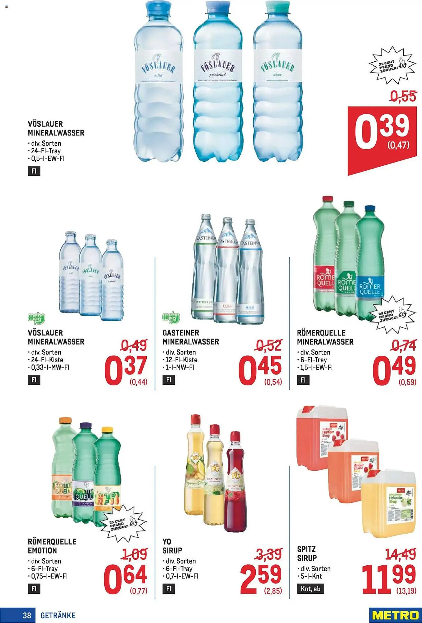 Metro Flugblatt von 8. Jänner bis 21. Jänner 2026 - Flugblätt seite  38
