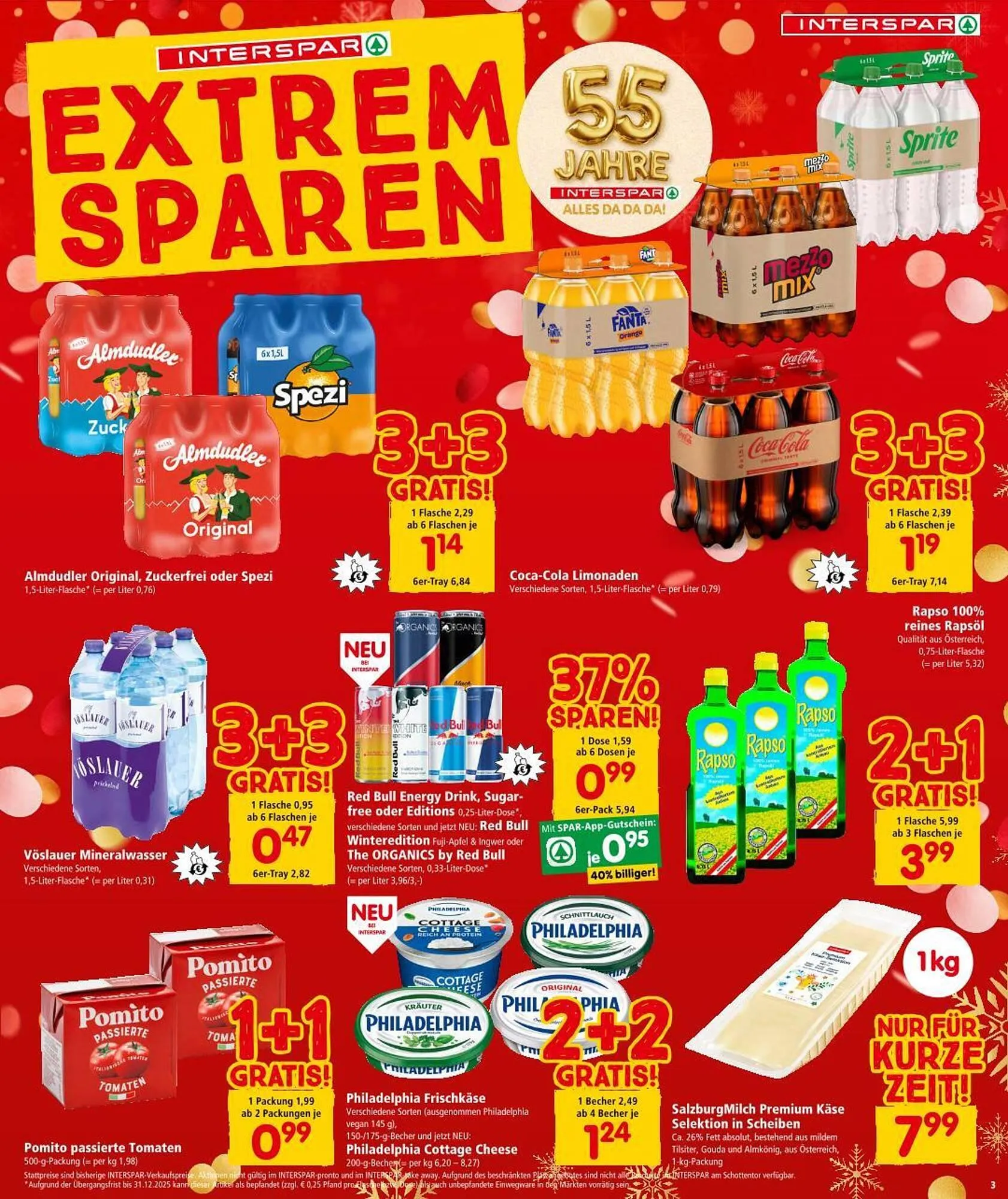 Interspar Flugblatt von 18. Dezember bis 31. Dezember 2025 - Flugblätt seite 3