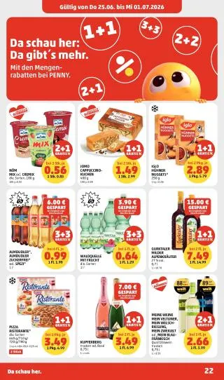 PENNY Flugblatt von 25. Juni bis 1. Juli 2026 - Flugblätt seite 22