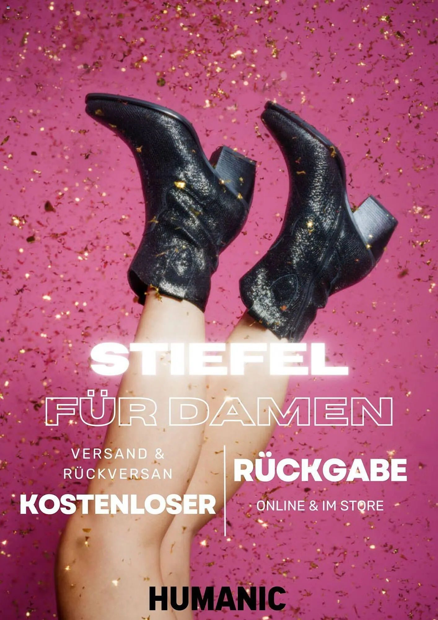 Humanic Flugblatt von 1. Jänner bis 31. Jänner 2024 - Flugblätt seite  