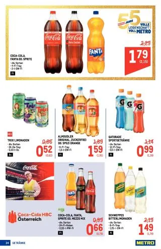 METRO Flugblatt Food - Metro Profi von 17. September bis 30. September 2026 - Flugblätt seite  34