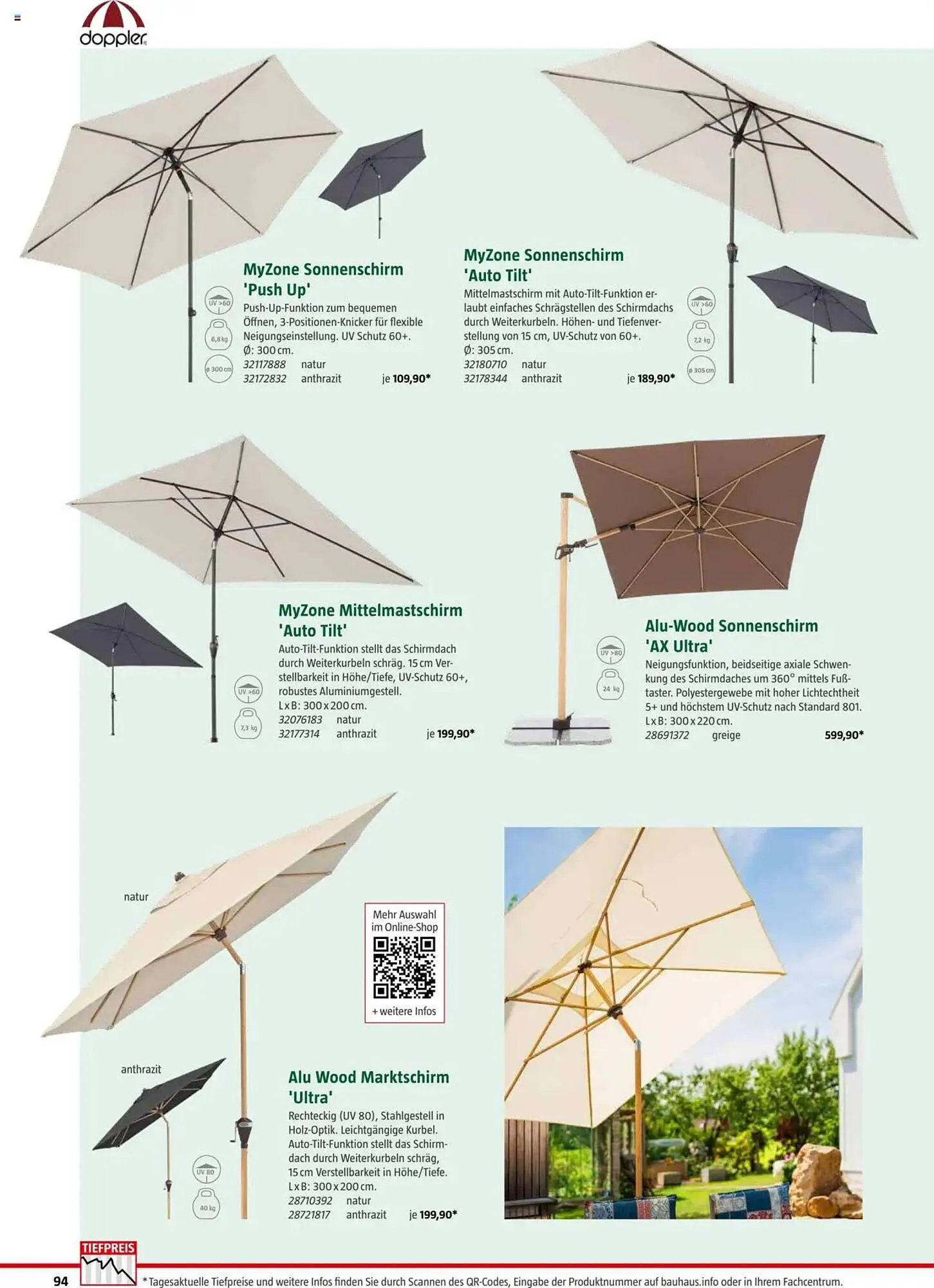 Bauhaus Flugblatt von 4. März bis 4. Jänner 2026 - Flugblätt seite  94