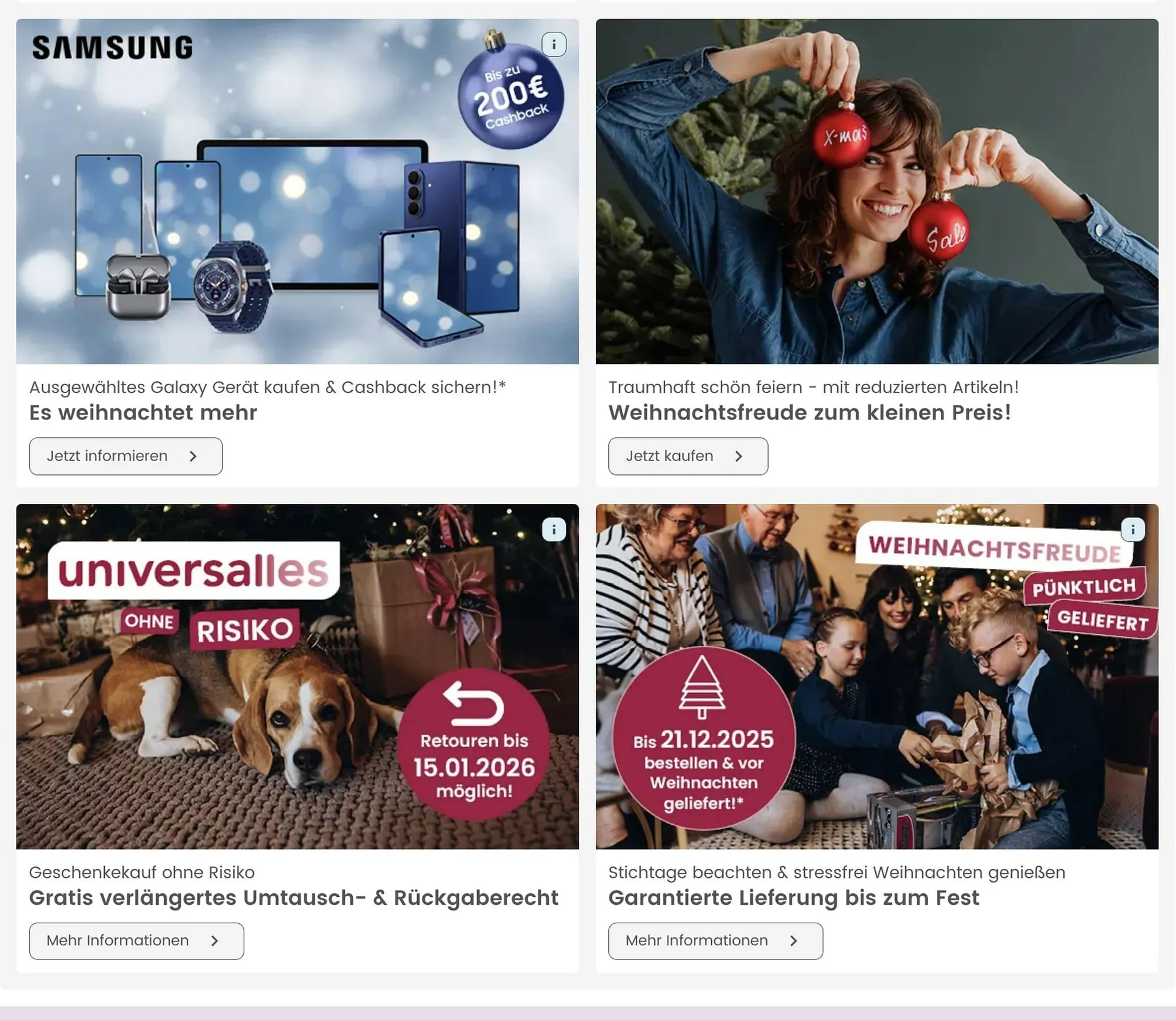 Universal Flugblatt von 4. Dezember bis 8. Dezember 2025 - Flugblätt seite  2