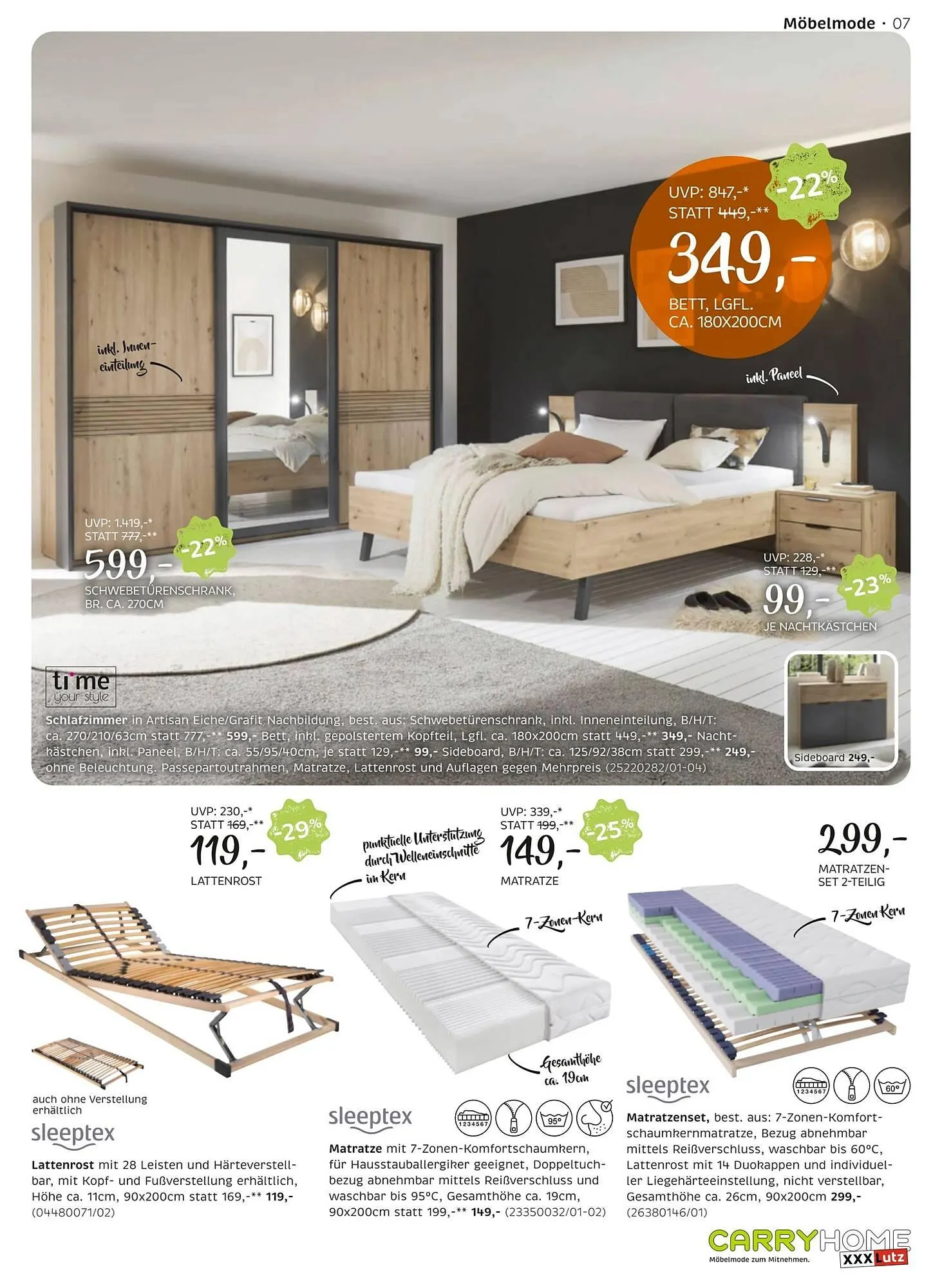 XXXLutz Prospekt von 11. November bis 25. November 2025 - Flugblätt seite 7