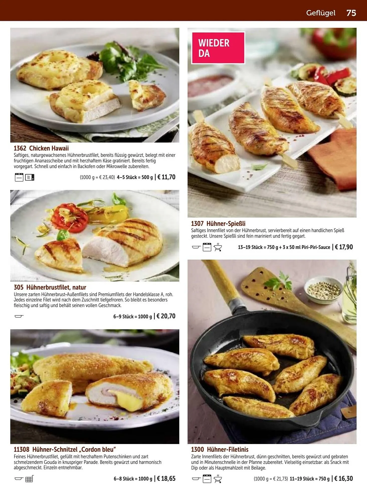 Bofrost Flugblatt von 1. März bis 31. August 2023 - Flugblätt seite  75