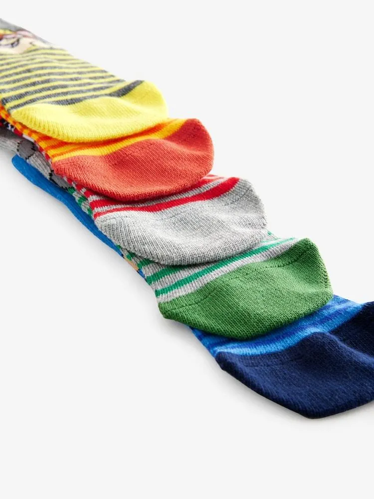 Paw Patrol - Socken mit hohem Baumwollanteil und Charaktermotiv, 5er-Pack