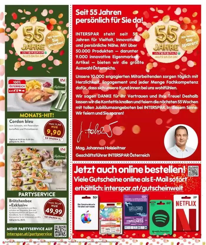 Rabatte und Aktionen von 29. Dezember bis 12. Jänner 2025 - Flugblätt seite  2