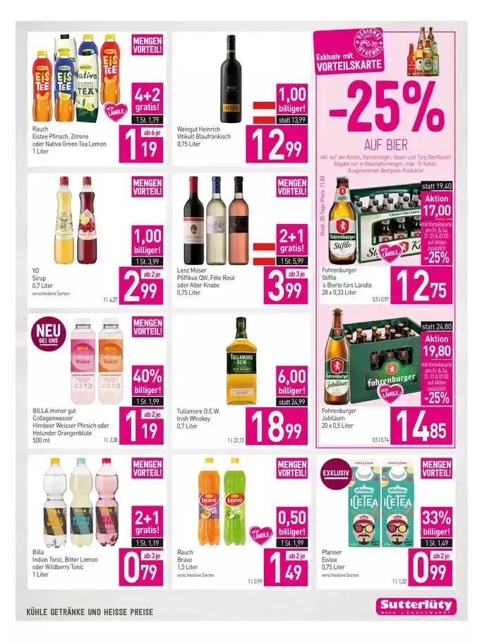 Sutterlüty flugblatt von 30. Jänner bis 5. Februar 2025 - Flugblätt seite  13