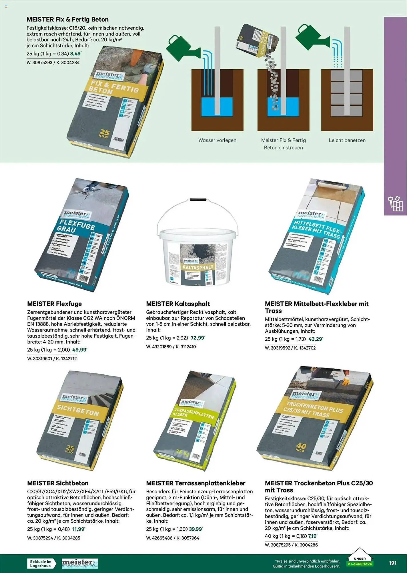 Lagerhaus Flugblatt von 22. Februar bis 31. Mai 2026 - Flugblätt seite 191