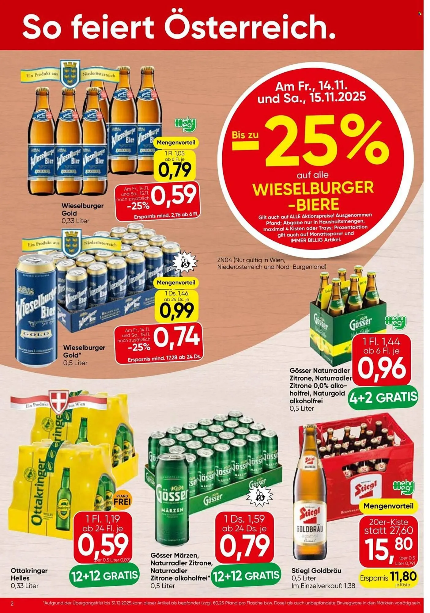 Eurospar Flugblatt von 13. November bis 19. November 2025 - Flugblätt seite 2