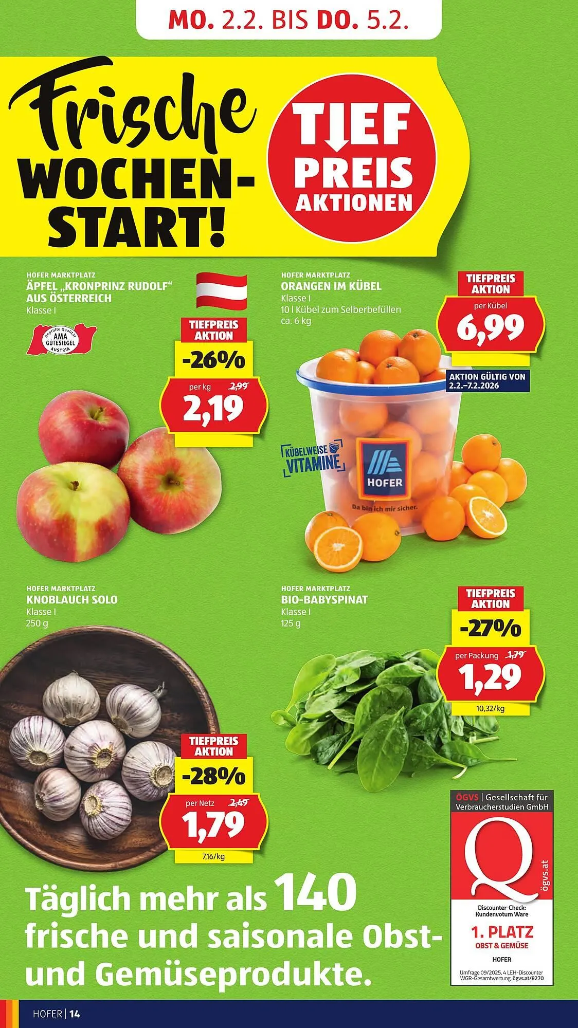 Hofer Flugblatt von 30. Jänner bis 5. Februar 2026 - Flugblätt seite 16