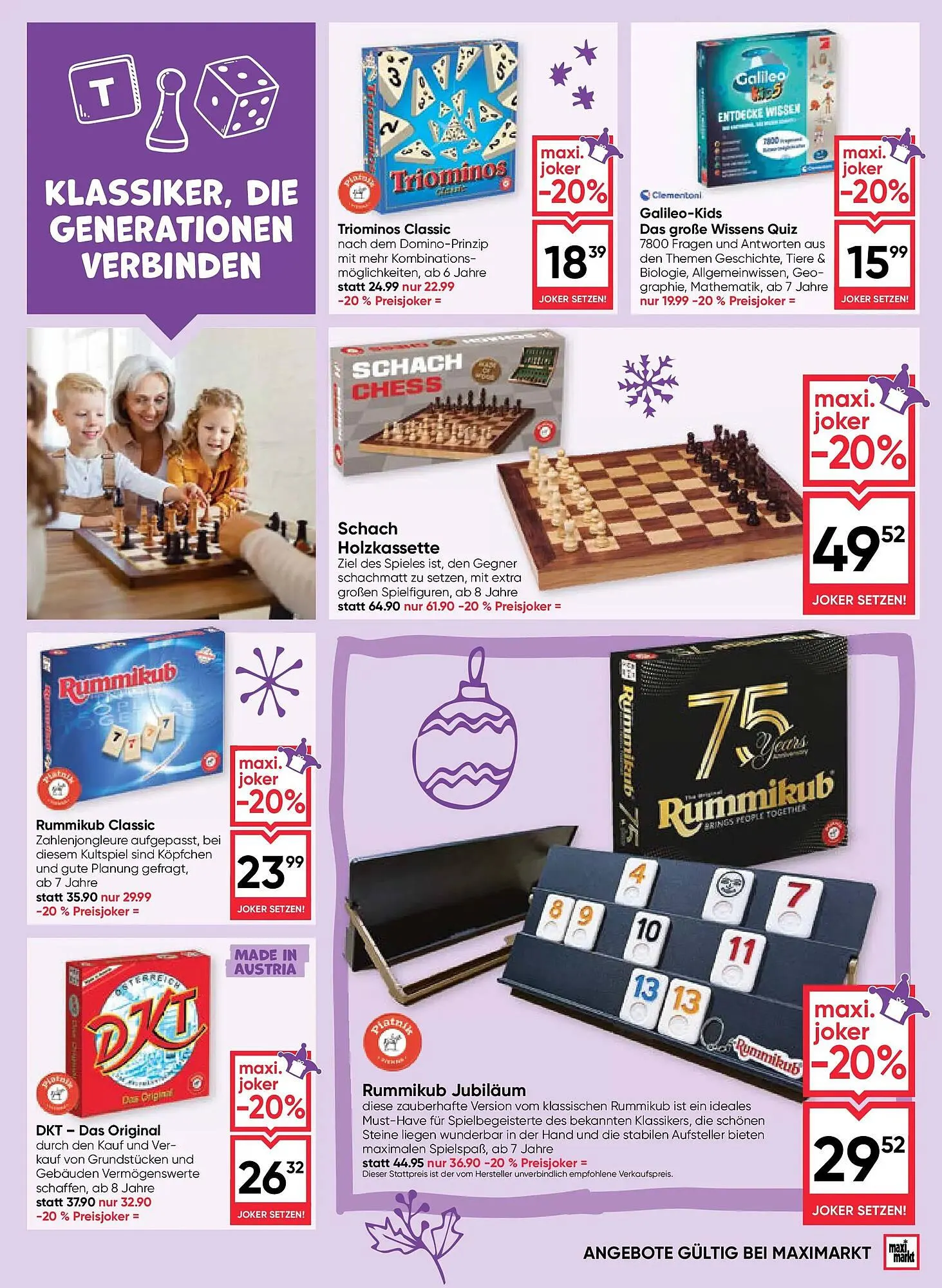 Maximarkt Flugblatt von 30. Oktober bis 24. Dezember 2025 - Flugblätt seite  43