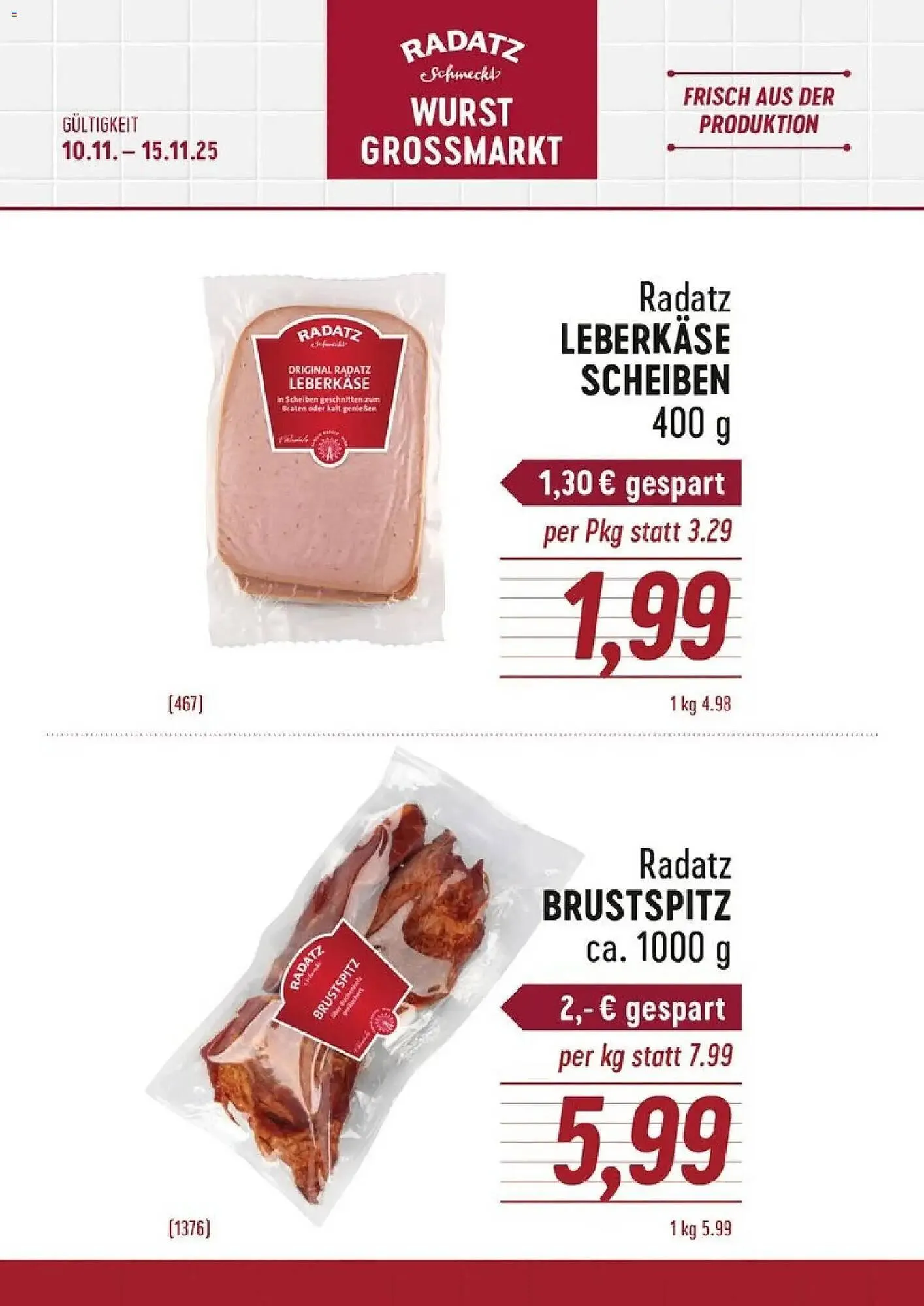 Radatz Flugblatt - 1