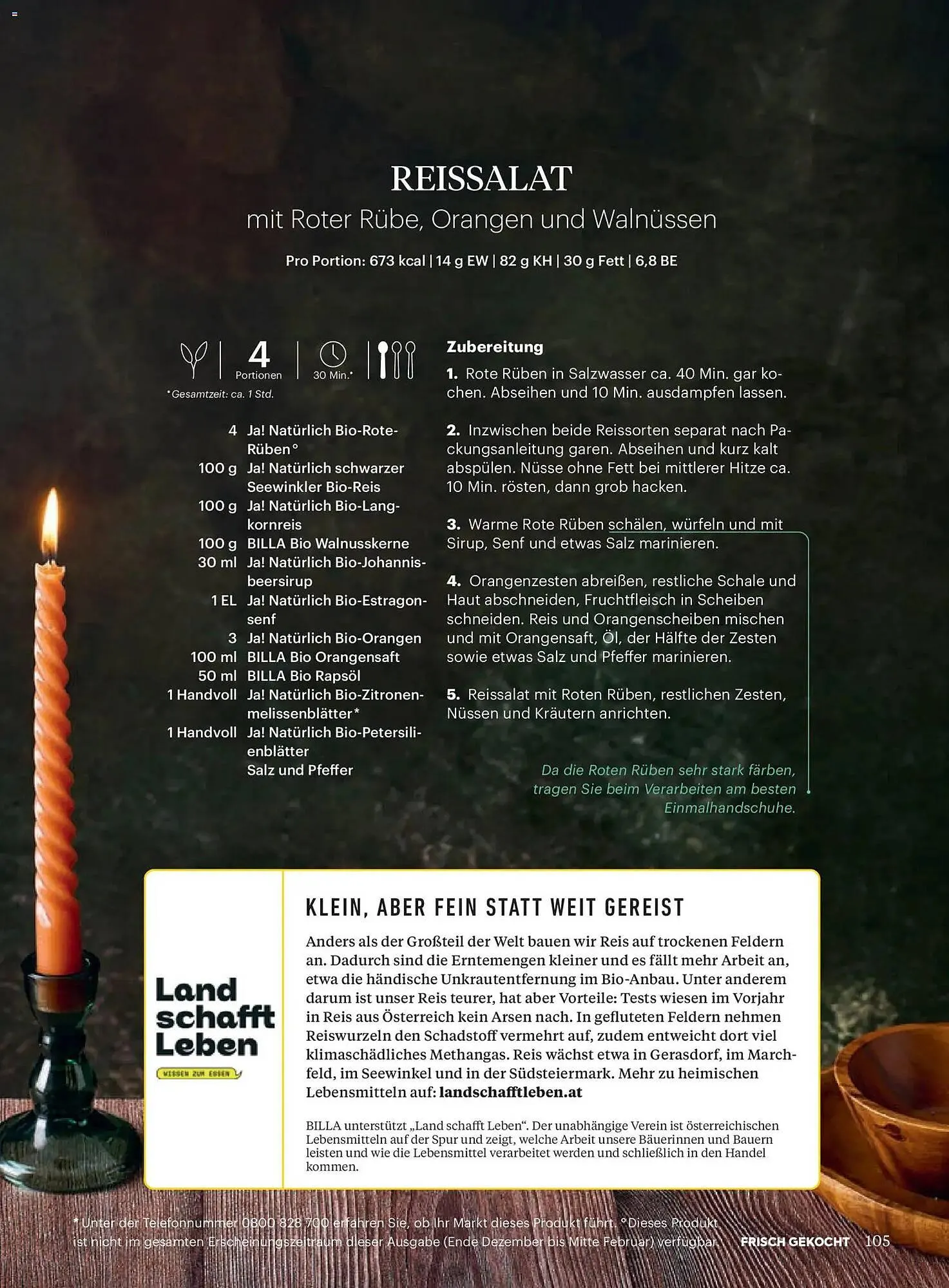 Billa Flugblatt von 1. Jänner bis 28. Februar 2026 - Flugblätt seite  101