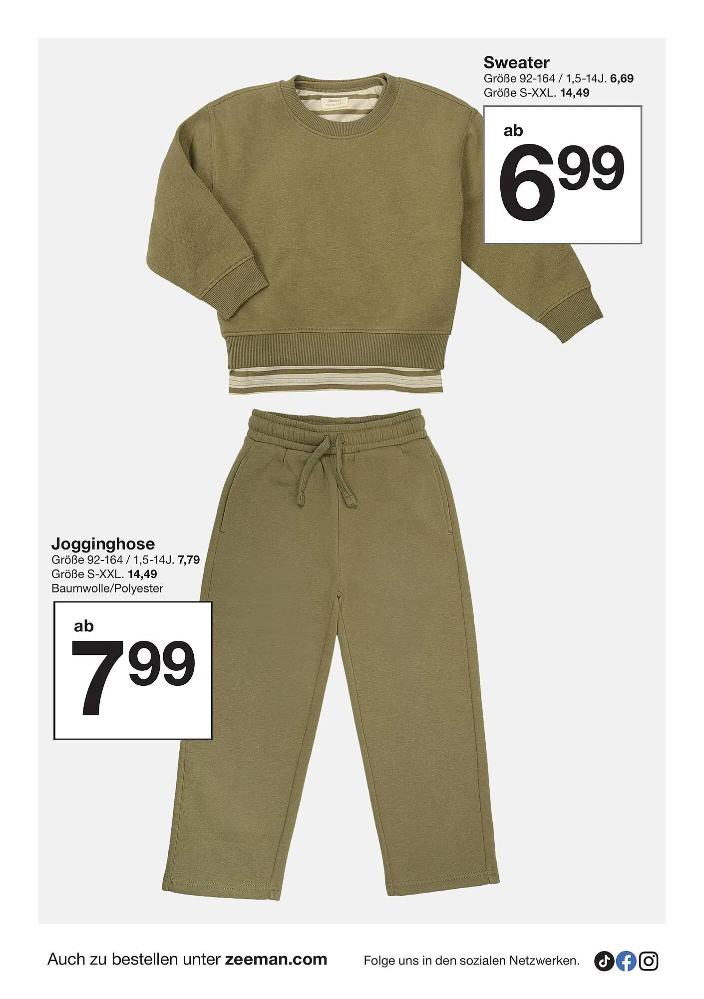 Zeeman Prospekt von 27. Dezember bis 9. Jänner 2026 - Flugblätt seite  20