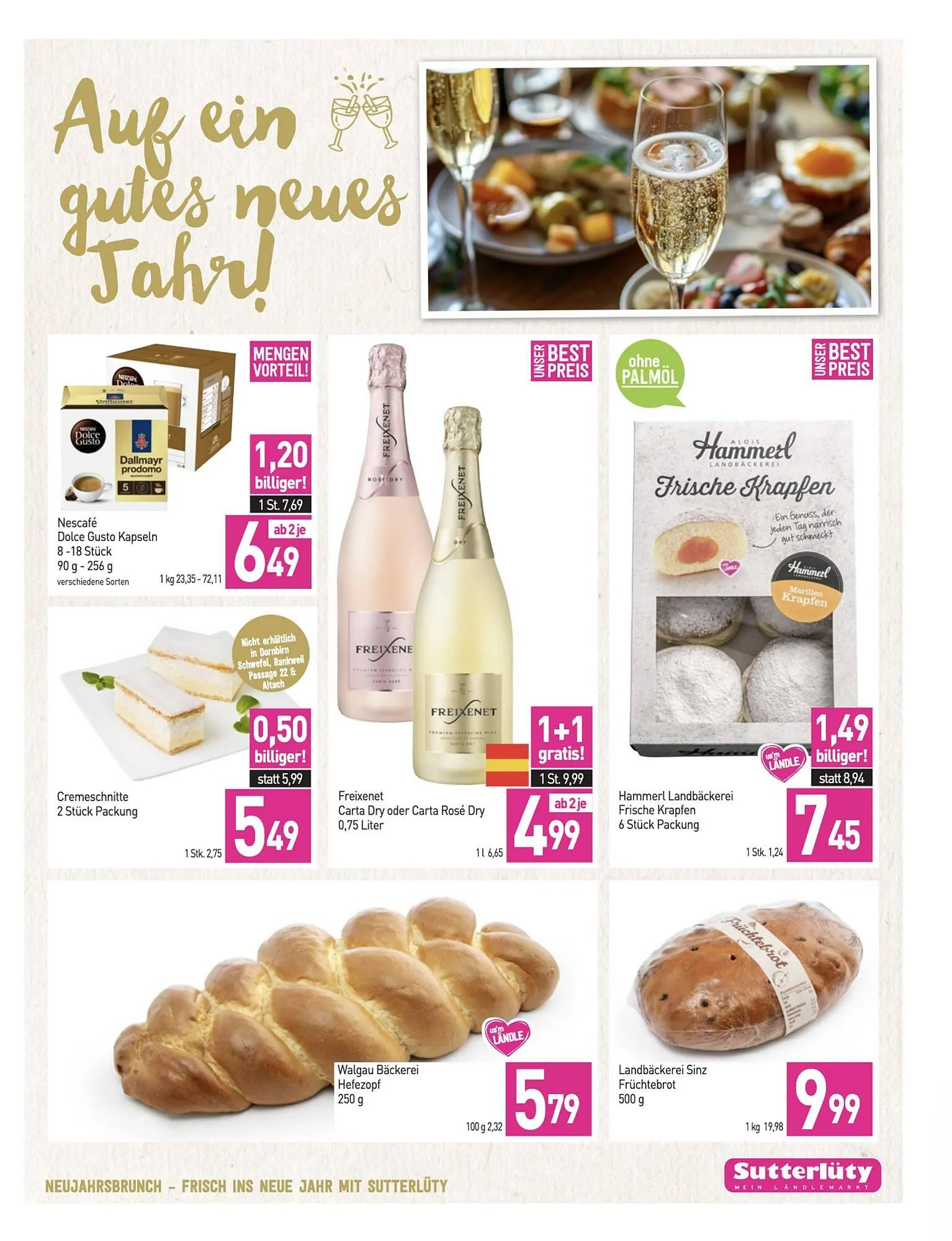 Sutterlüty Flugblatt von 27. Dezember bis 31. Dezember 2025 - Flugblätt seite  19