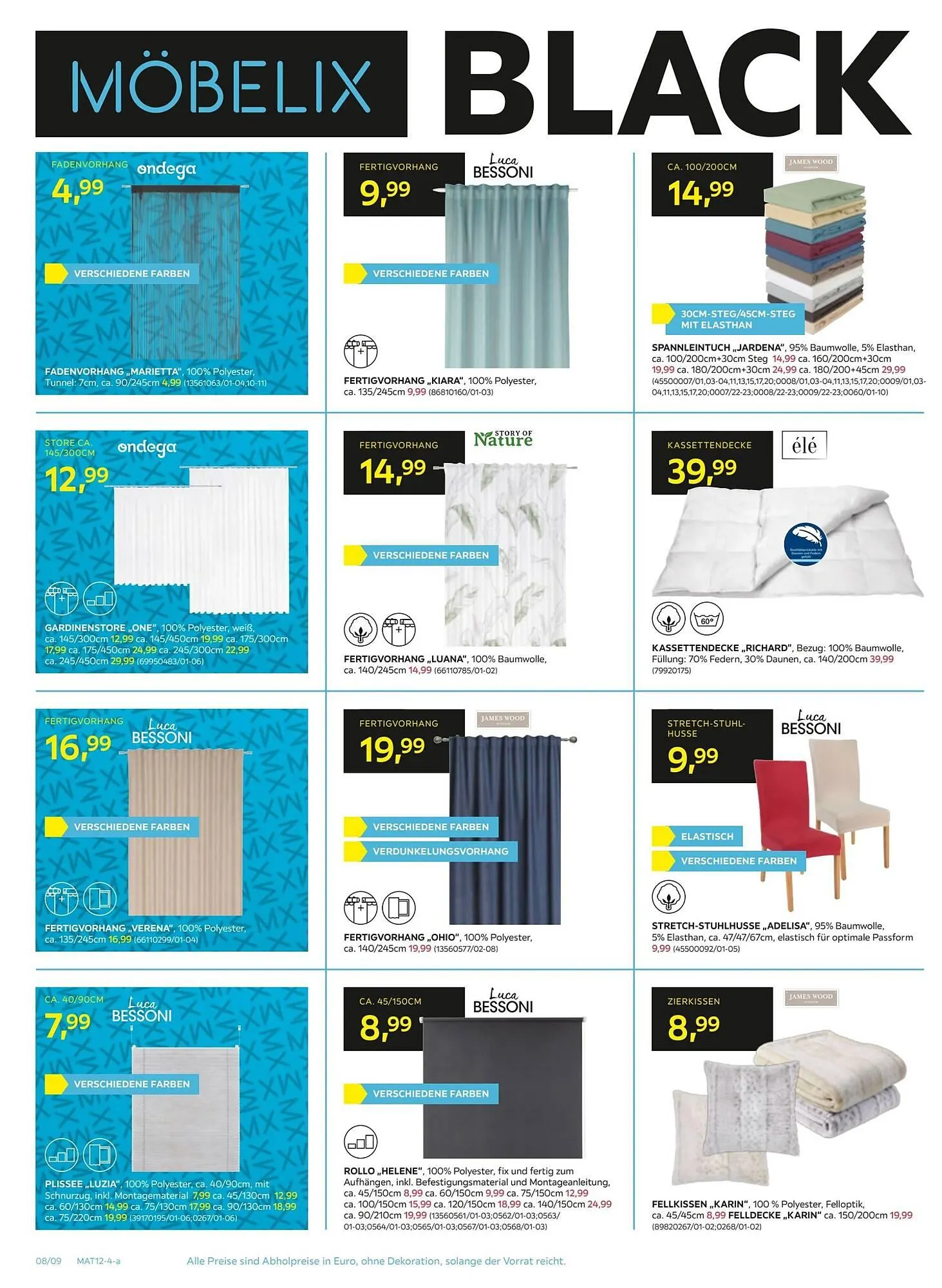 Möbelix Flugblatt von 25. November bis 4. Dezember 2024 - Flugblätt seite  8