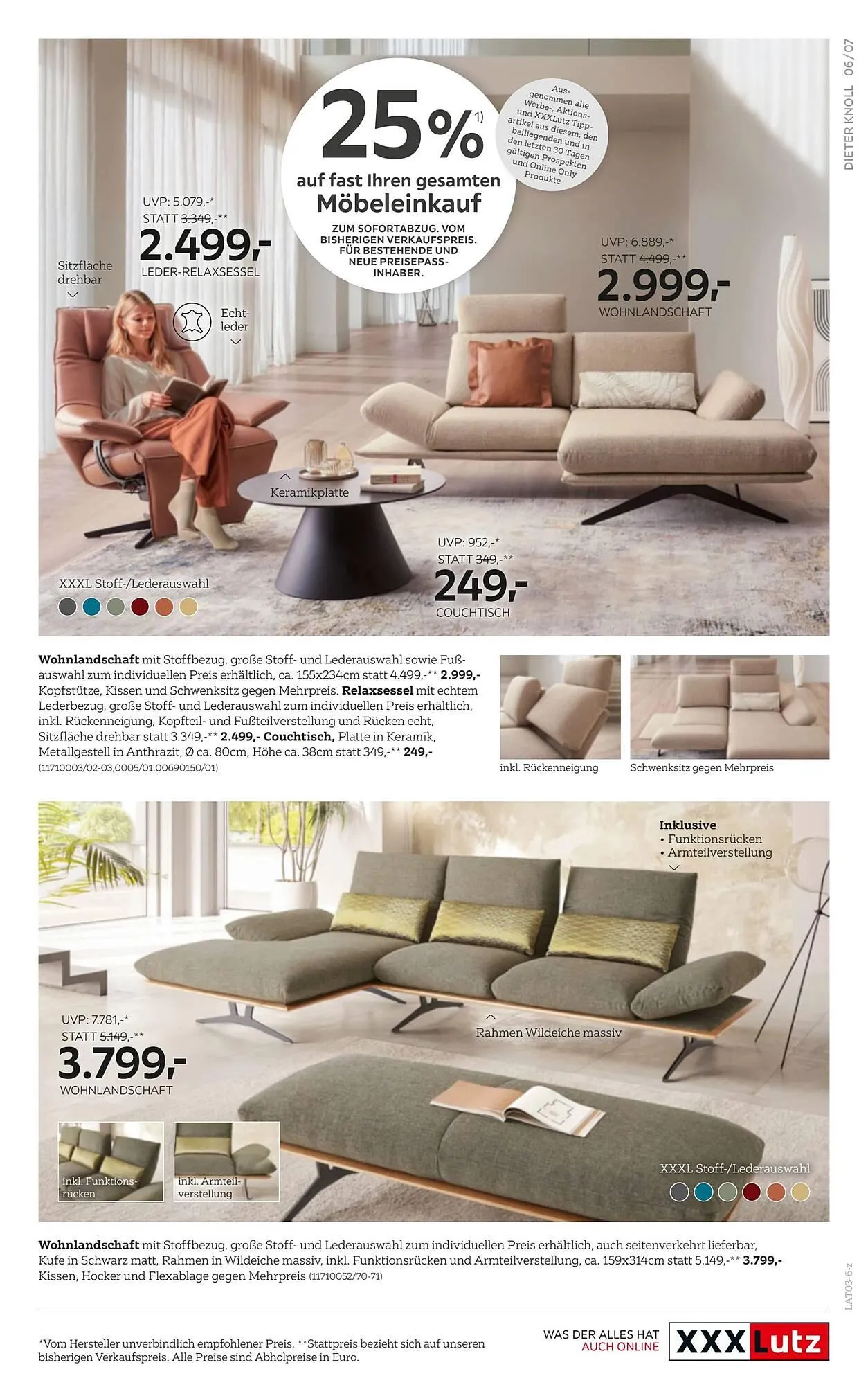 XXXLutz Prospekt von 24. Februar bis 10. März 2026 - Flugblätt seite 7