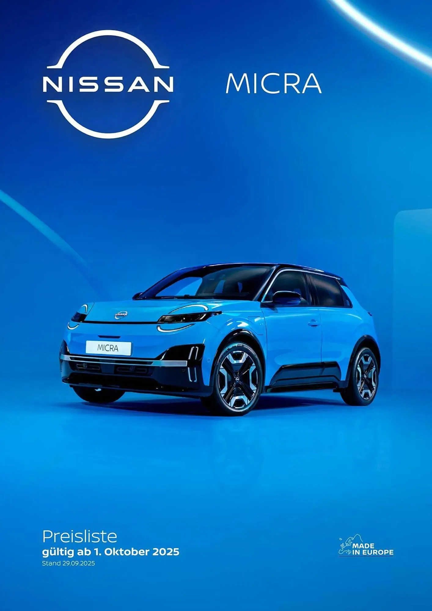 Nissan Flugblatt von 1. Oktober bis 4. Februar 2026 - Flugblätt seite  1