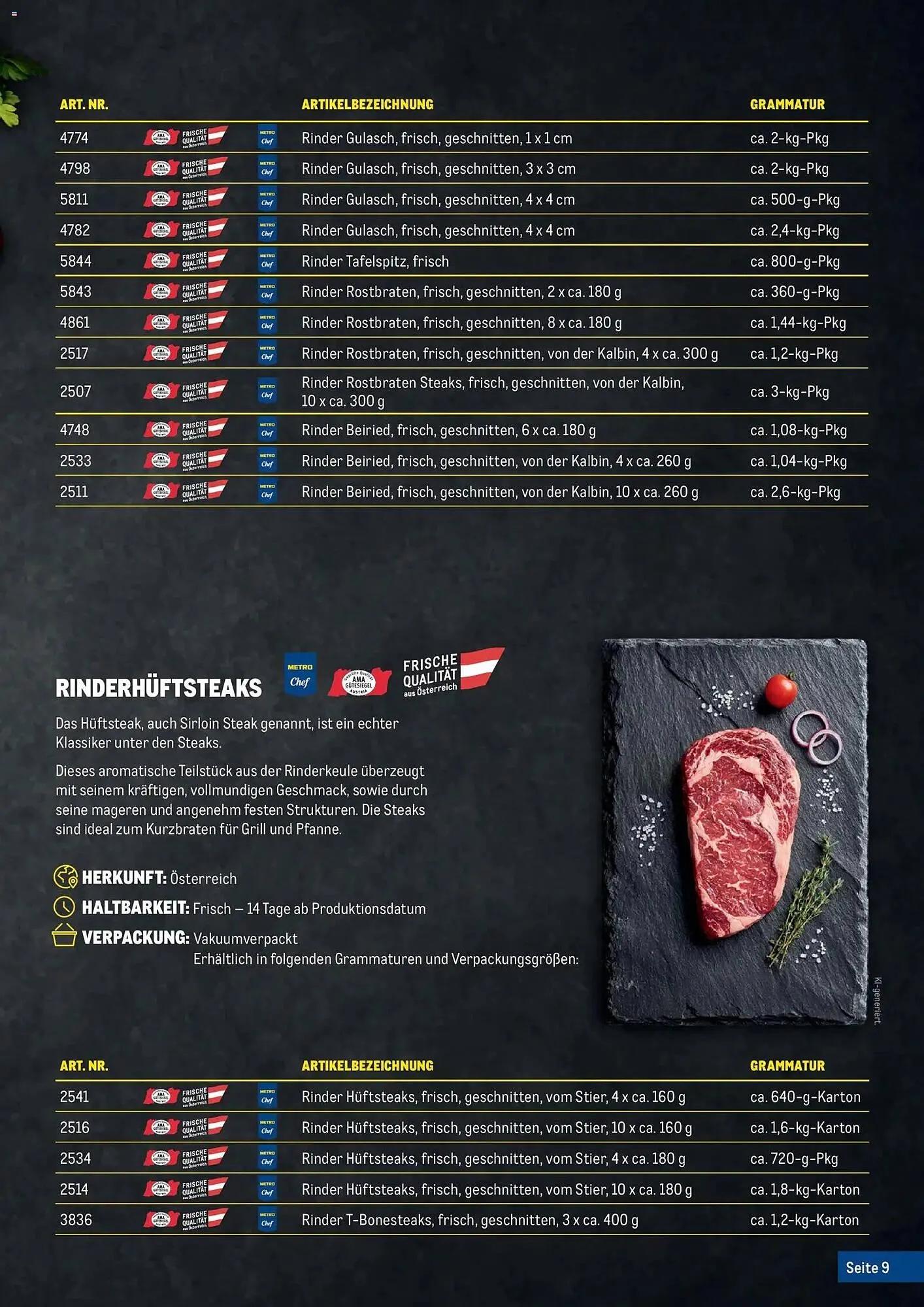 Metro Flugblatt von 20. Februar bis 31. Dezember 2026 - Flugblätt seite  9
