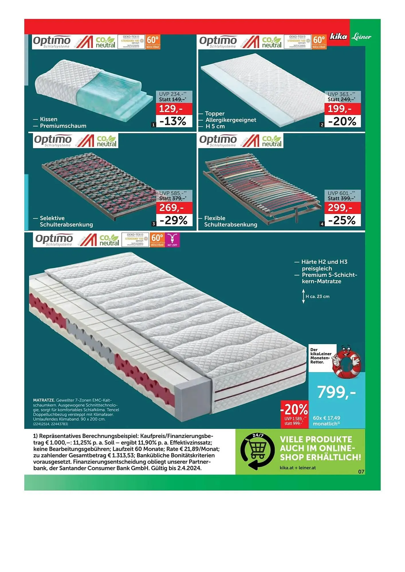 Leiner Flugblatt von 19. März bis 2. April 2024 - Flugblätt seite 7