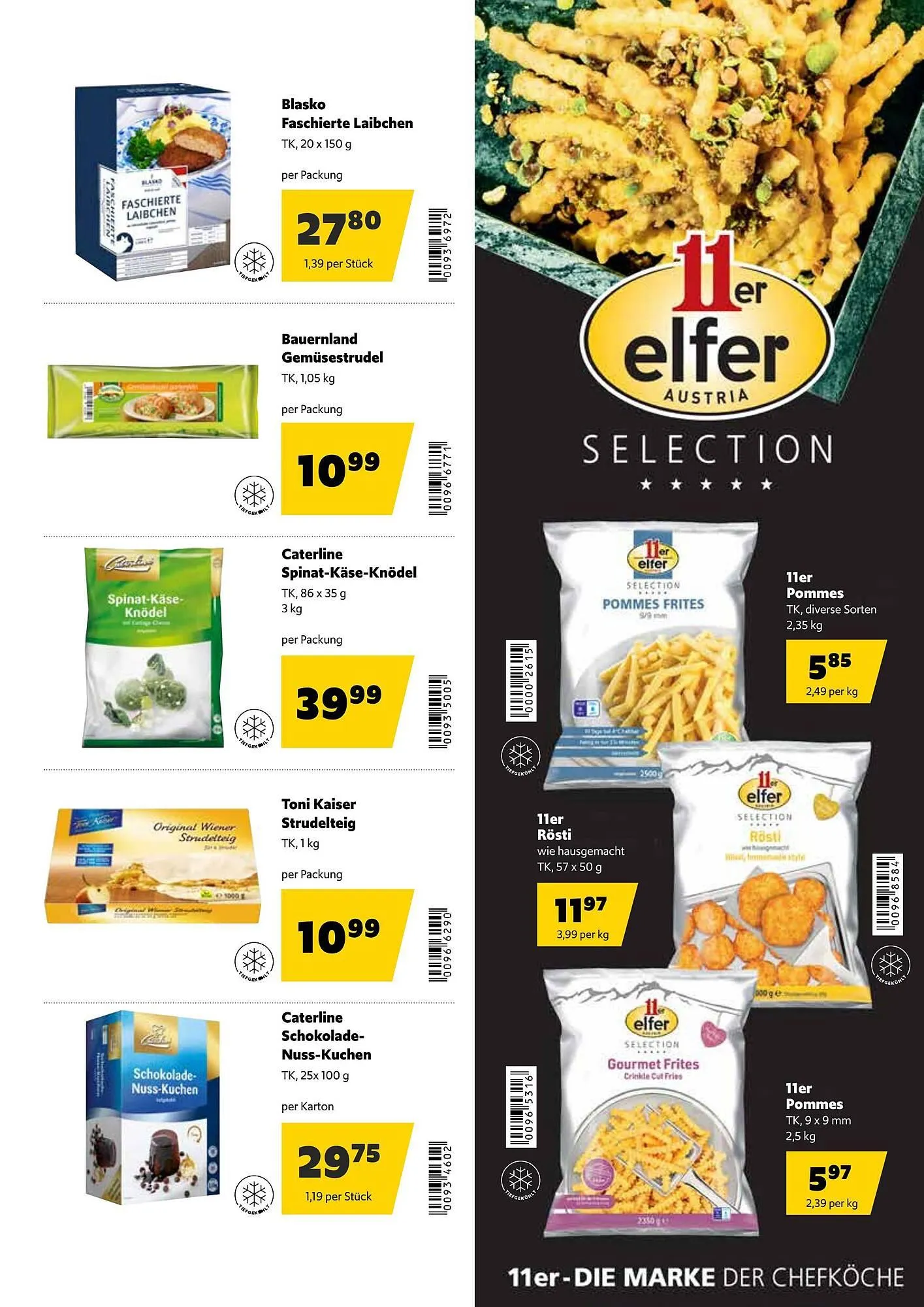 Eurogast Grissemann Flugblatt von 9. Februar bis 21. Februar 2026 - Flugblätt seite  23