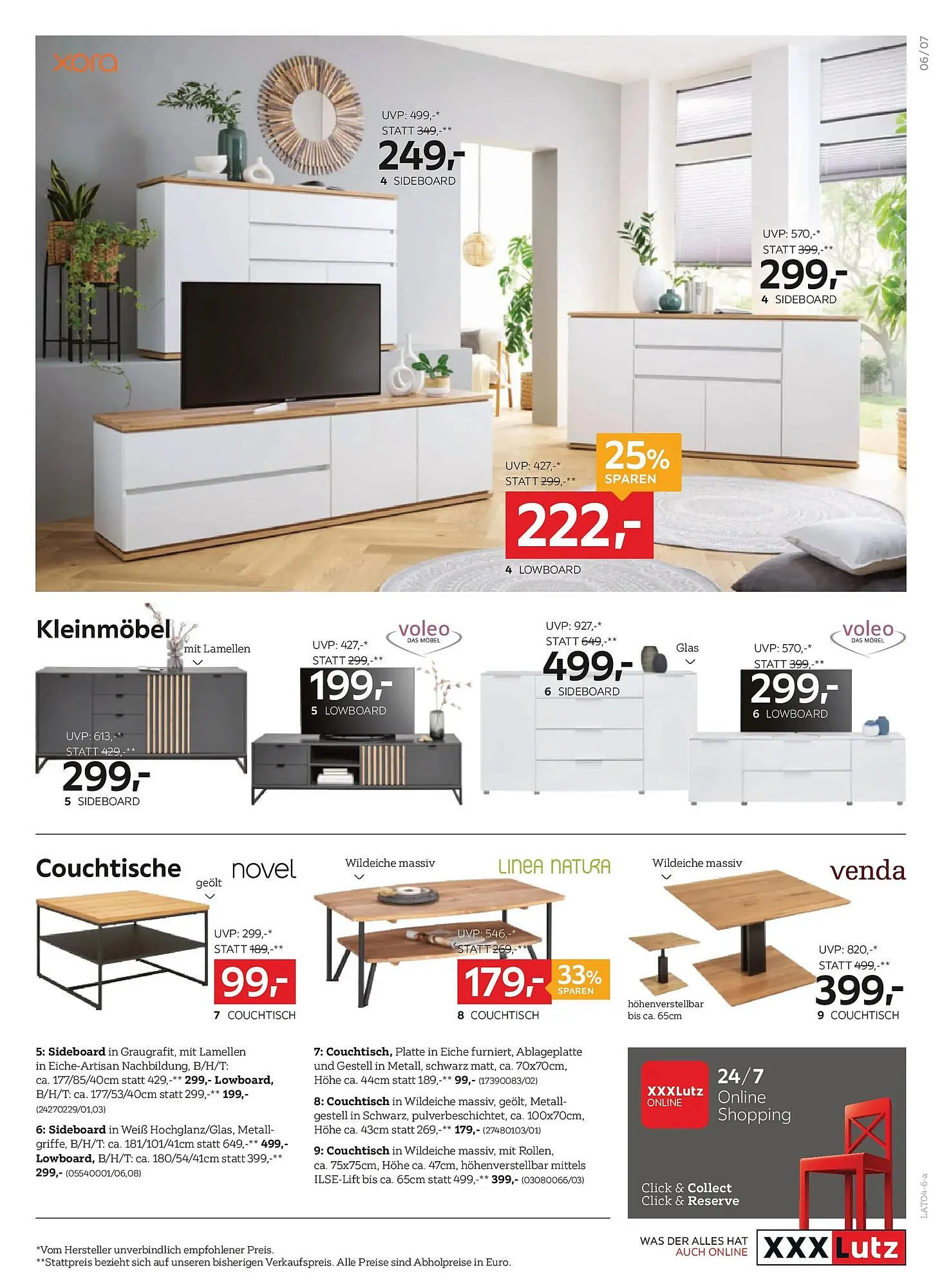 XXXLutz Prospekt von 7. April bis 14. April 2026 - Flugblätt seite  7