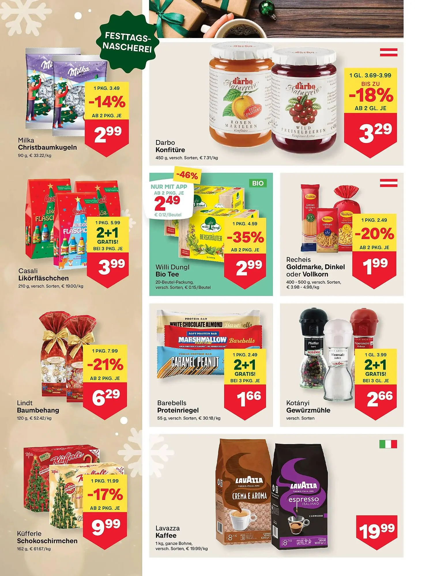 MPreis Flugblatt von 4. Dezember bis 10. Dezember 2025 - Flugblätt seite  6